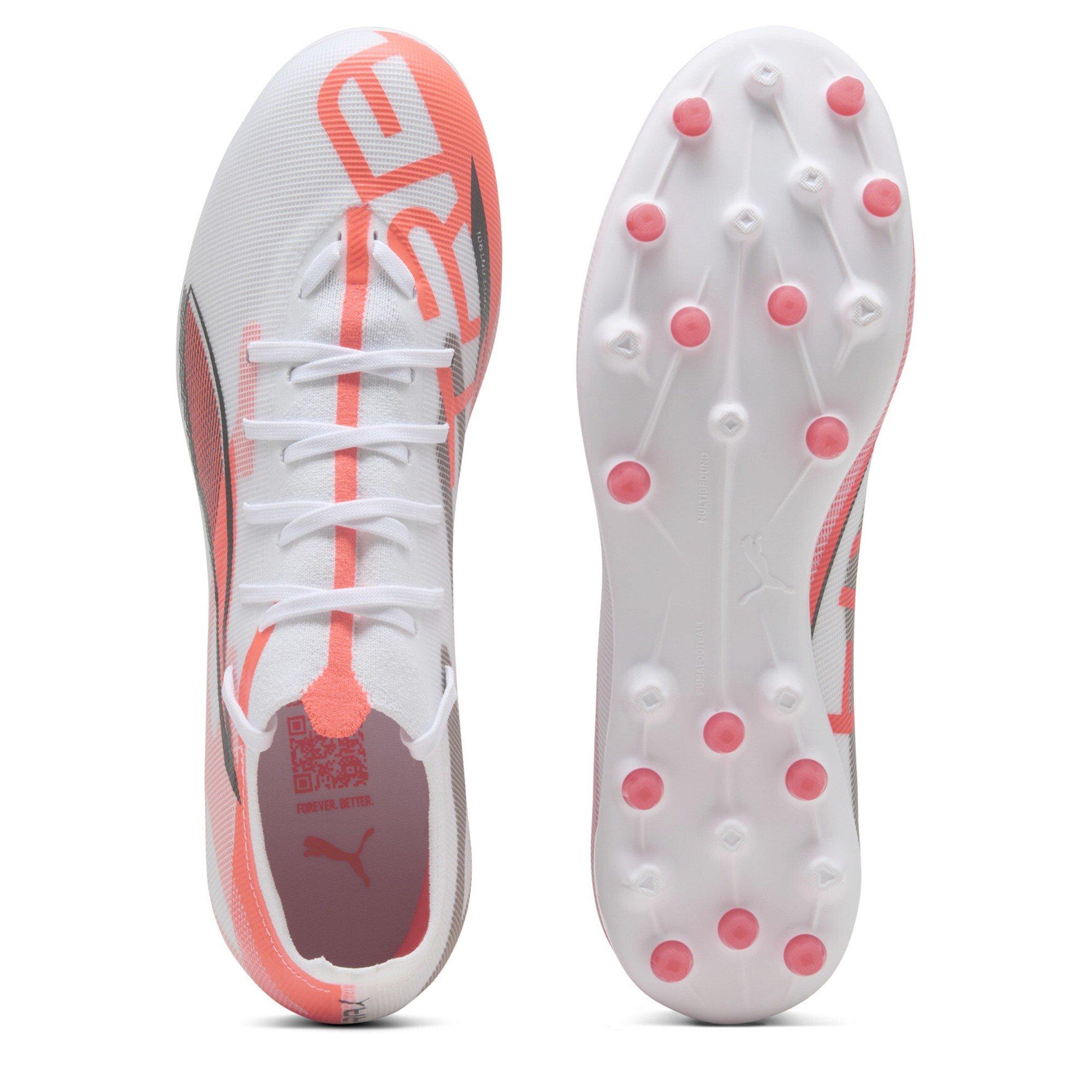 Puma White-Pu - Puma - Men's Ultra 5 Match Mg Firm Ground Football Boots - 3
