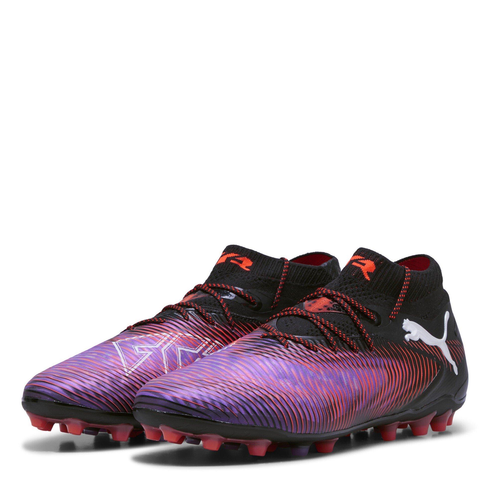 Puma Men's Future 8 Ultimate Mg Firm Ground Football Boots - Black-Pu Puma Black-Pu - 9.5 (44)