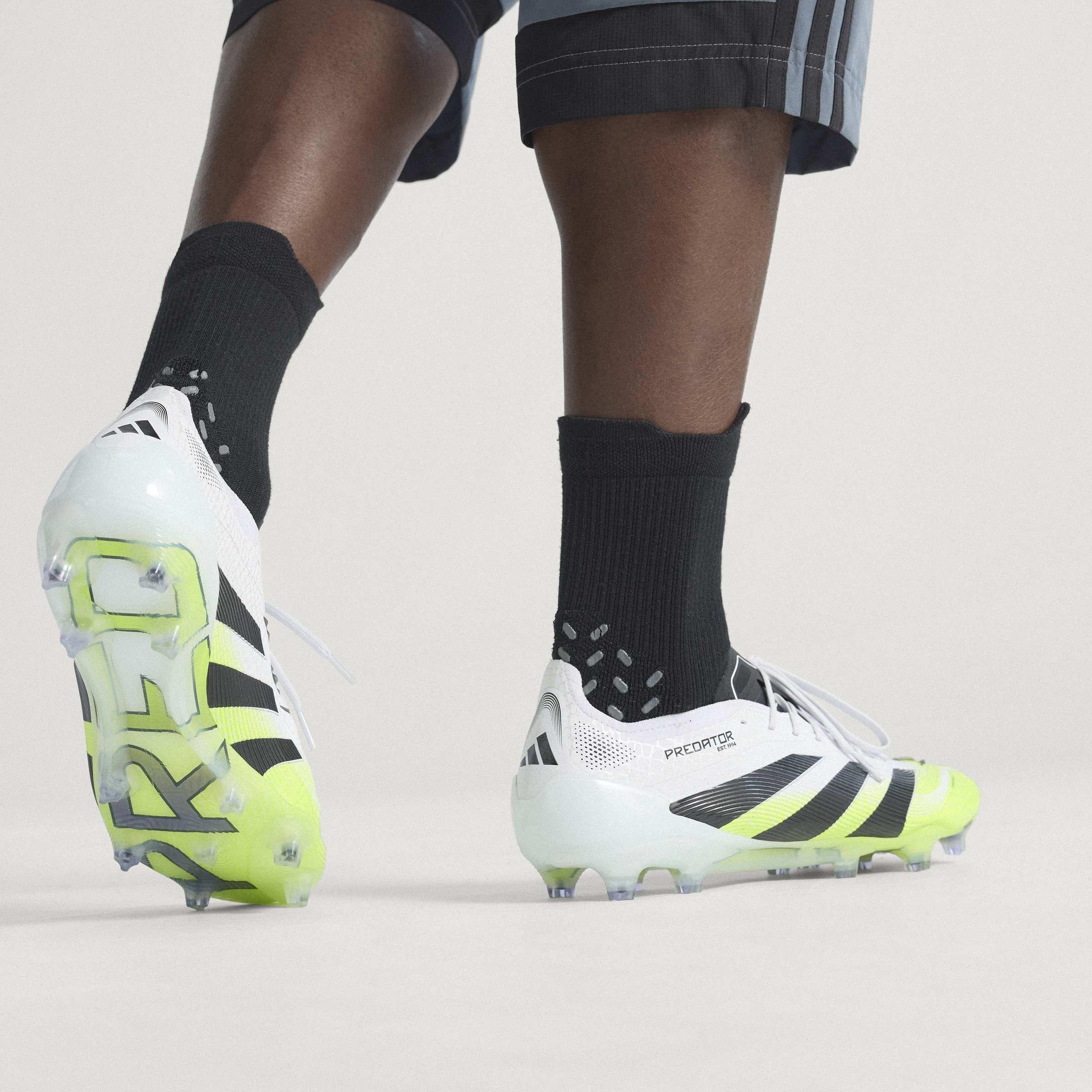 Blanco/Negro/Limón - adidas - Adidas Pred .1 FG Sn99 - 3