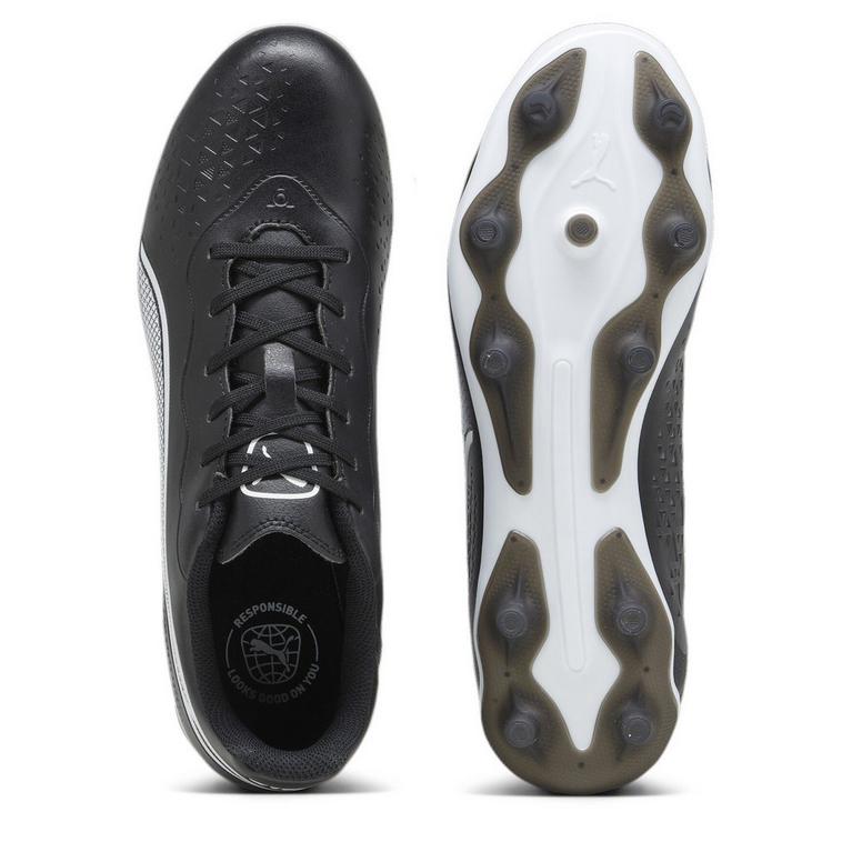 P.Noir-Blanc - Puma - A ZOOM LIVE callout is diagonally printed on the tongue of the shoe - 3