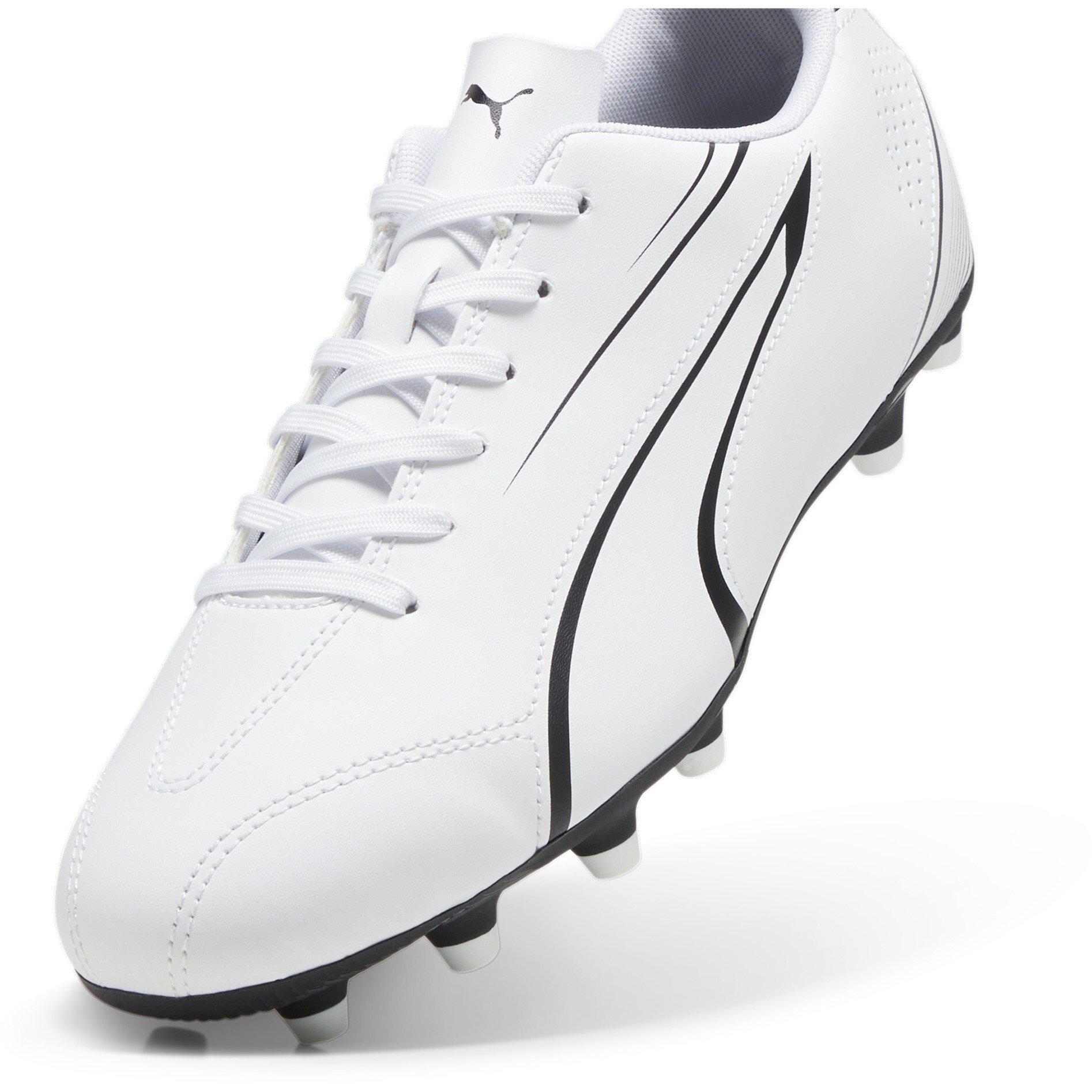 Puma Wht-Black - Puma - PUMA Victoria Firm Ground Football Boots - 6