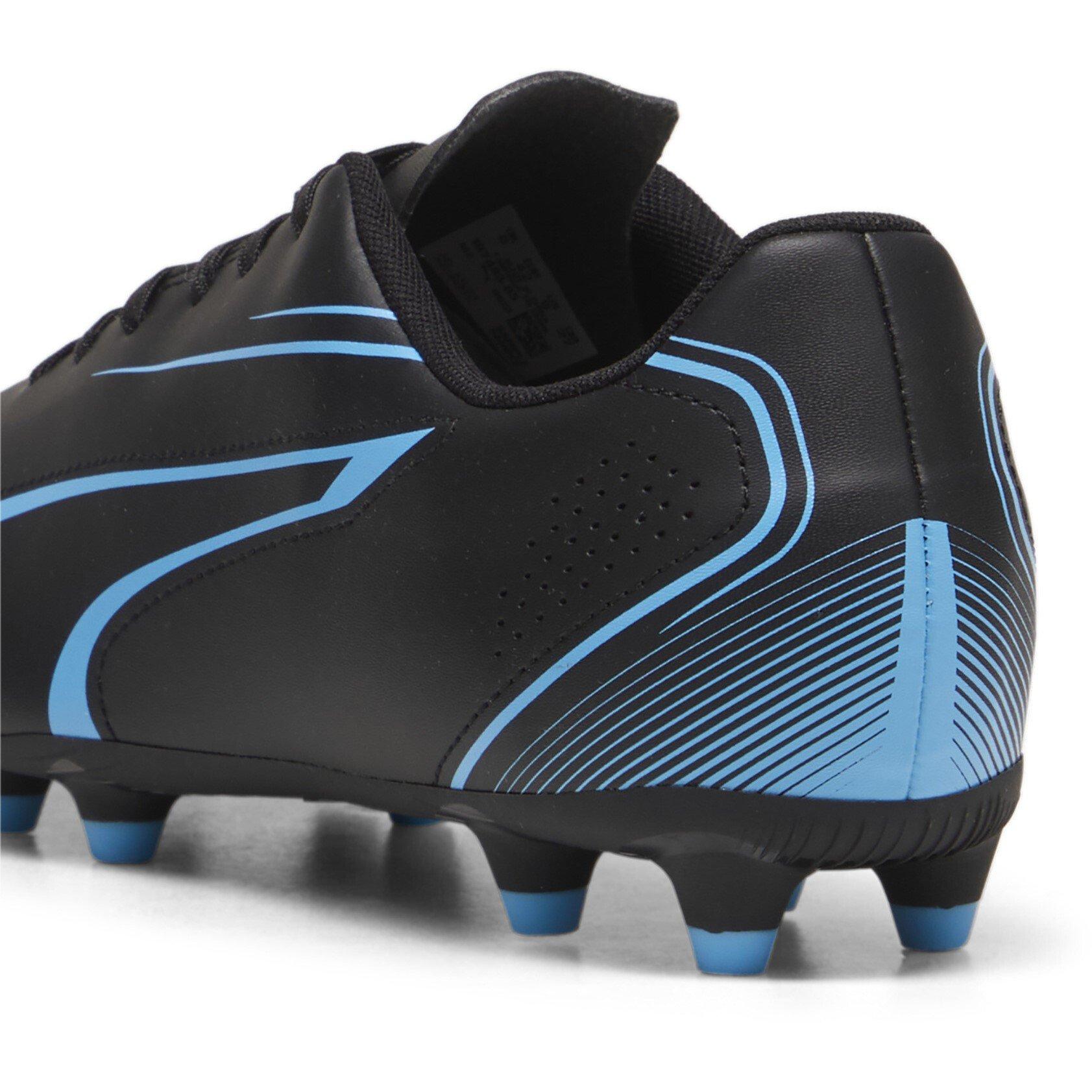 Black-Lumi Blue - Puma - Victoria Firm Ground Football Boots - 5