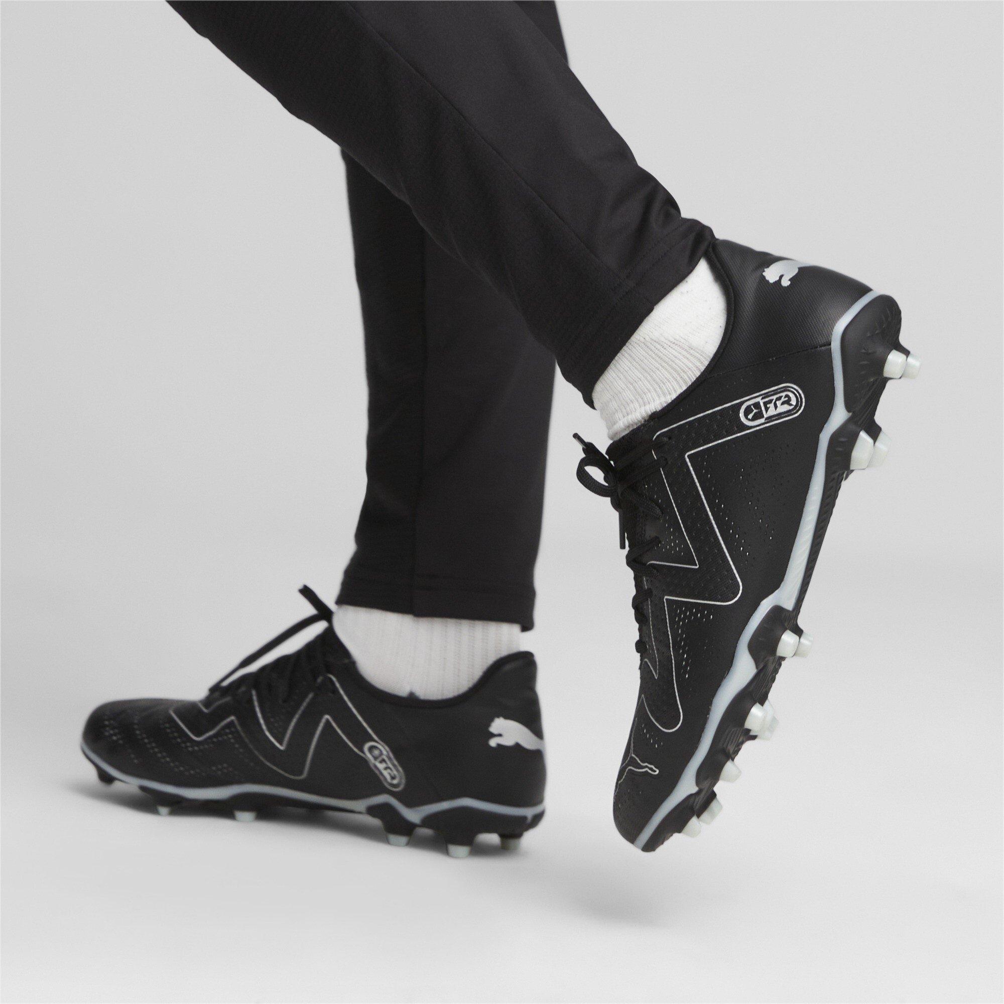 Puma Blk-Silver - Puma - PUMA FUTURE Play Firm Ground Football Boots - 7