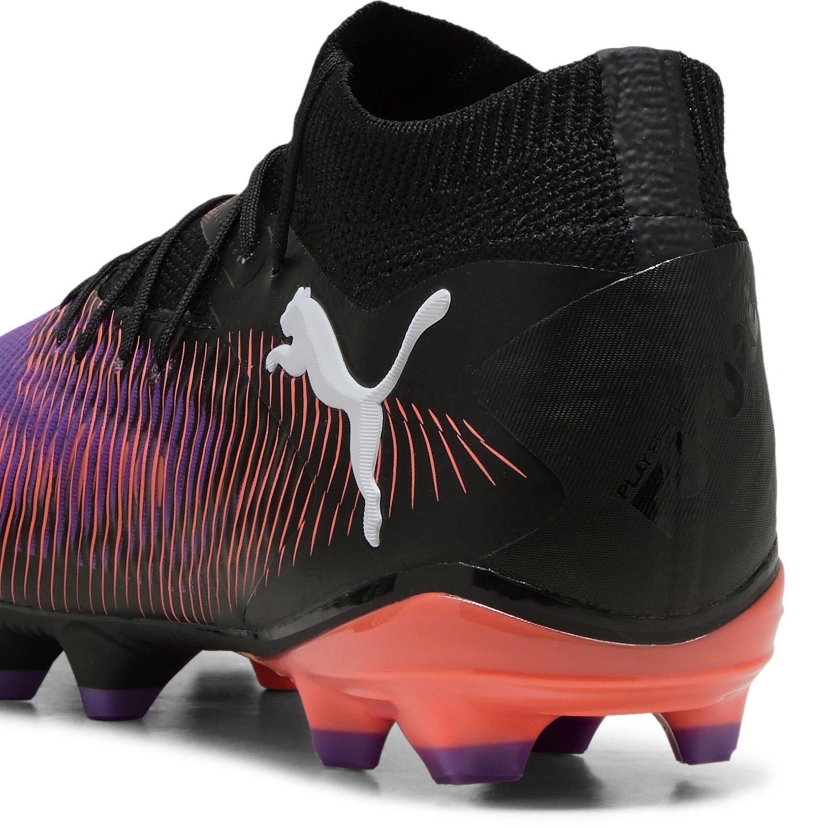 Blk-Wht-Glo Red - Puma - Future 8 Pro Firm Ground Boots - 5