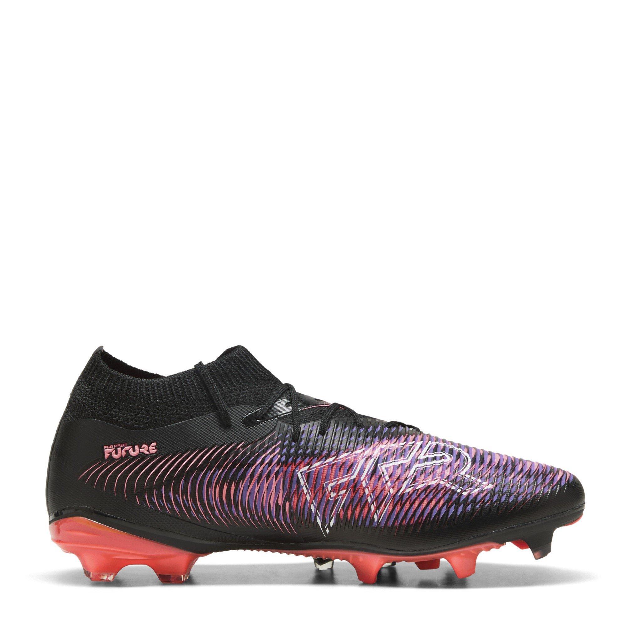 Blk-Wht-Glo Red - Puma - Future 8 Match FG Football Boots - 4