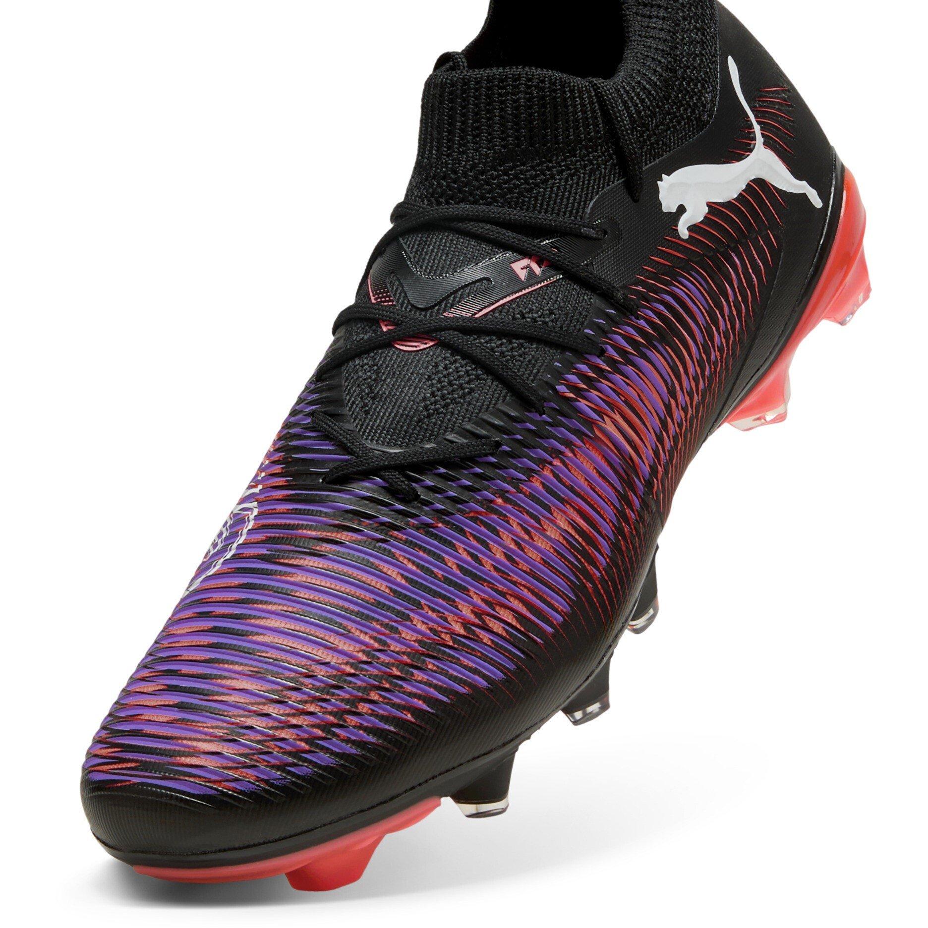 Blk-Wht-Glo Red - Puma - Future 8 Match FG Football Boots - 6