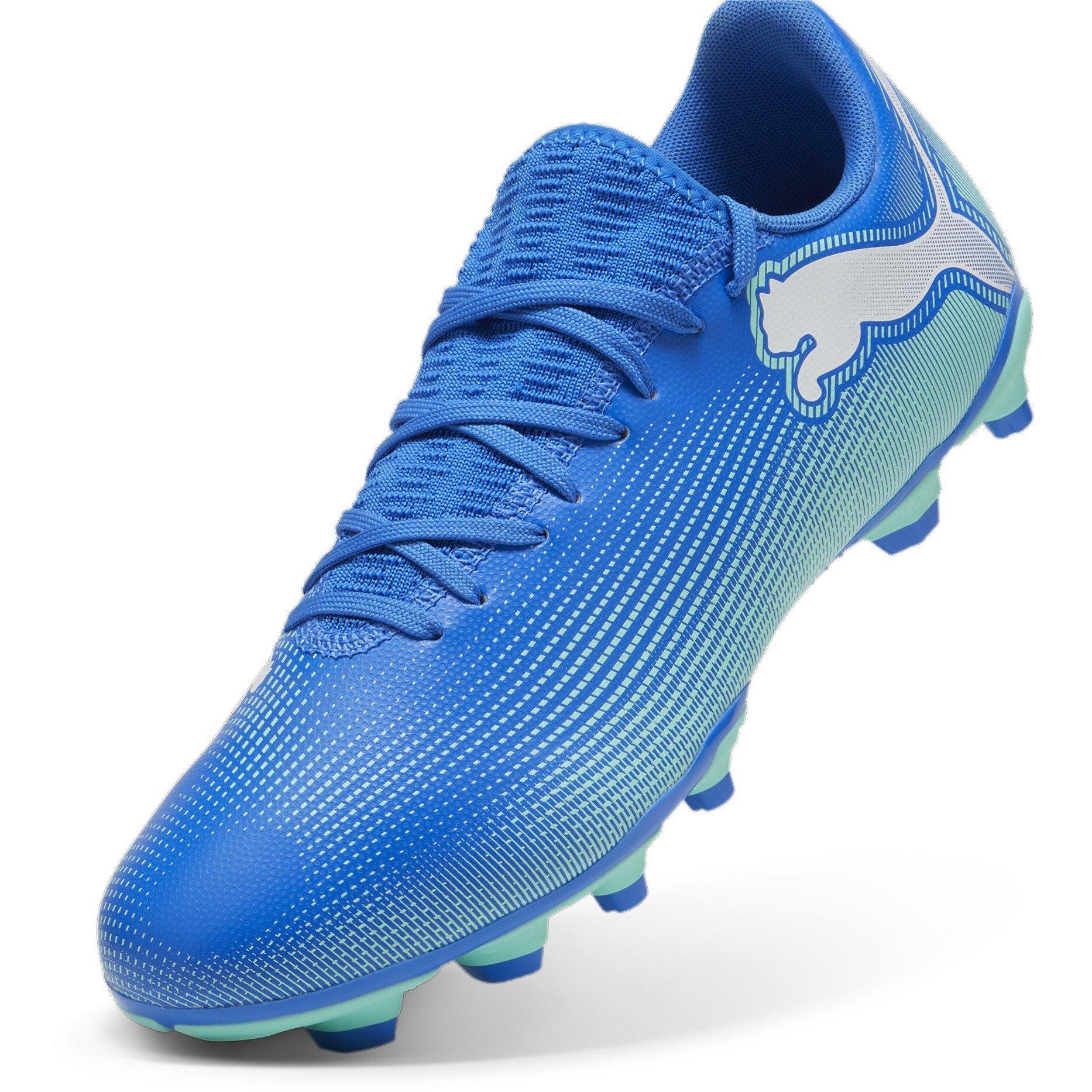 Blue-Mint-White - Puma - Puma Future7 Play Firm Ground Football Boots Mens - 6