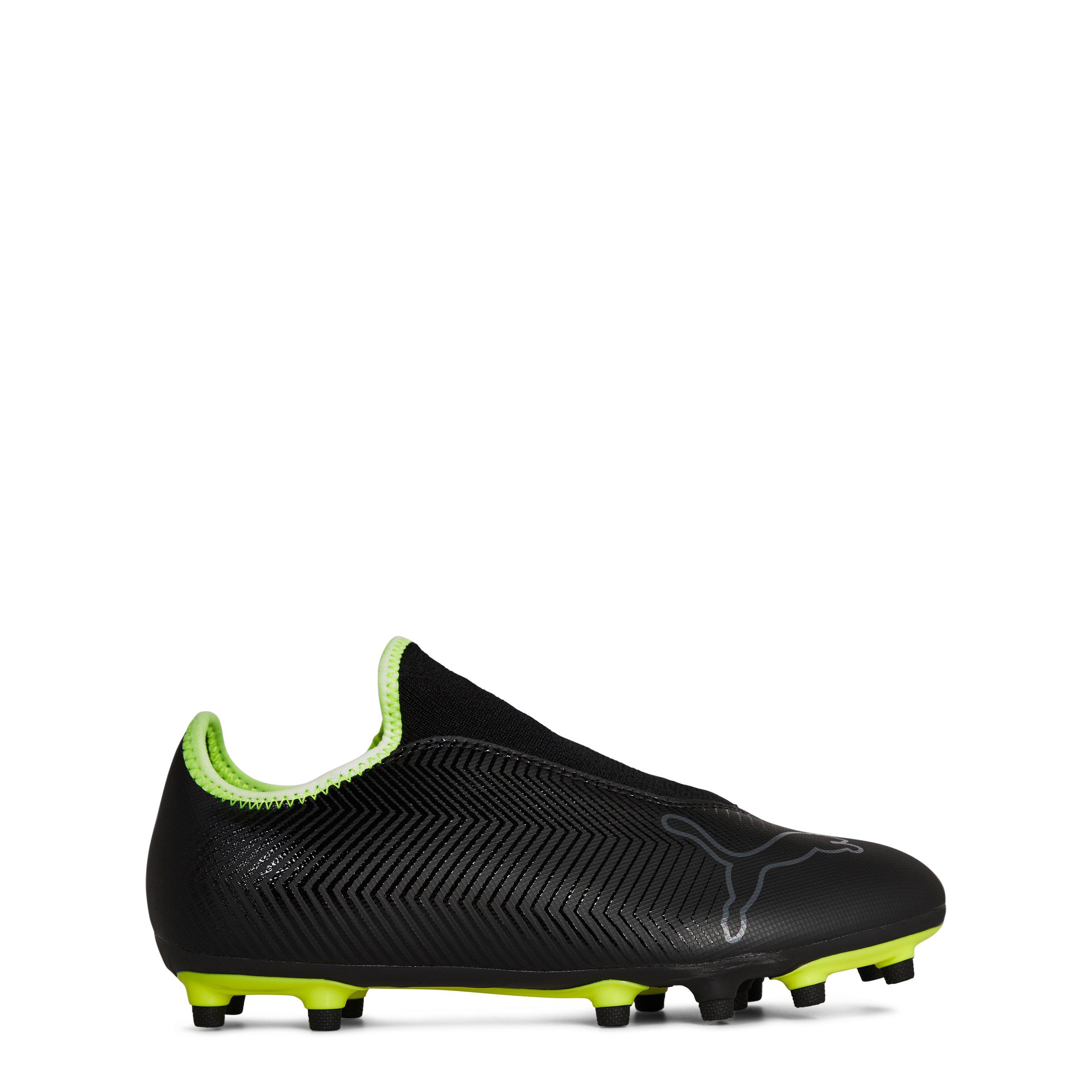 Puma Men's Finesse Firm Ground Football Boots - Black/Fluyellow - 8.5 (42.5)