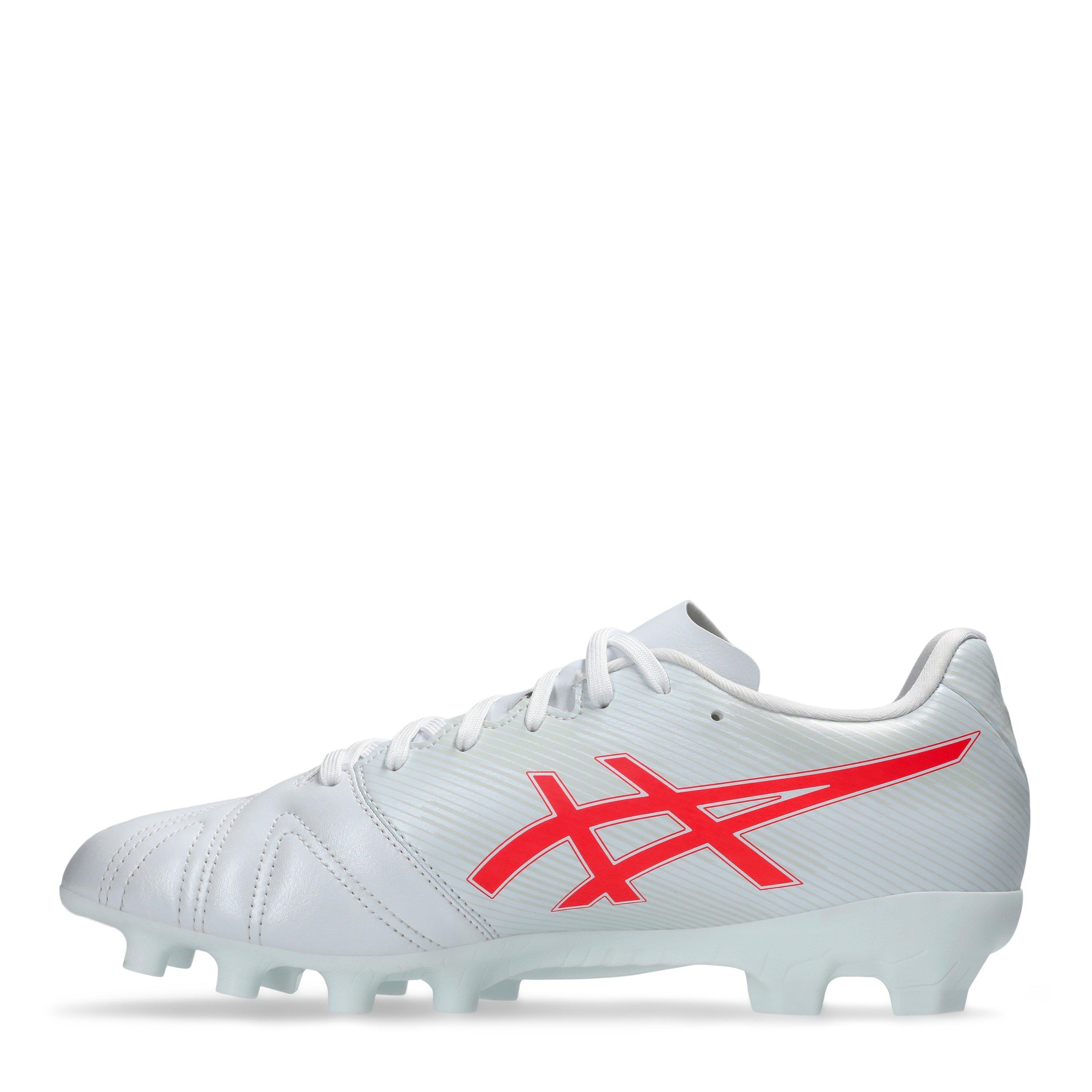 WHITE/FLASH RED - Asics - Ultrezza Club 3 Football Boots - 2