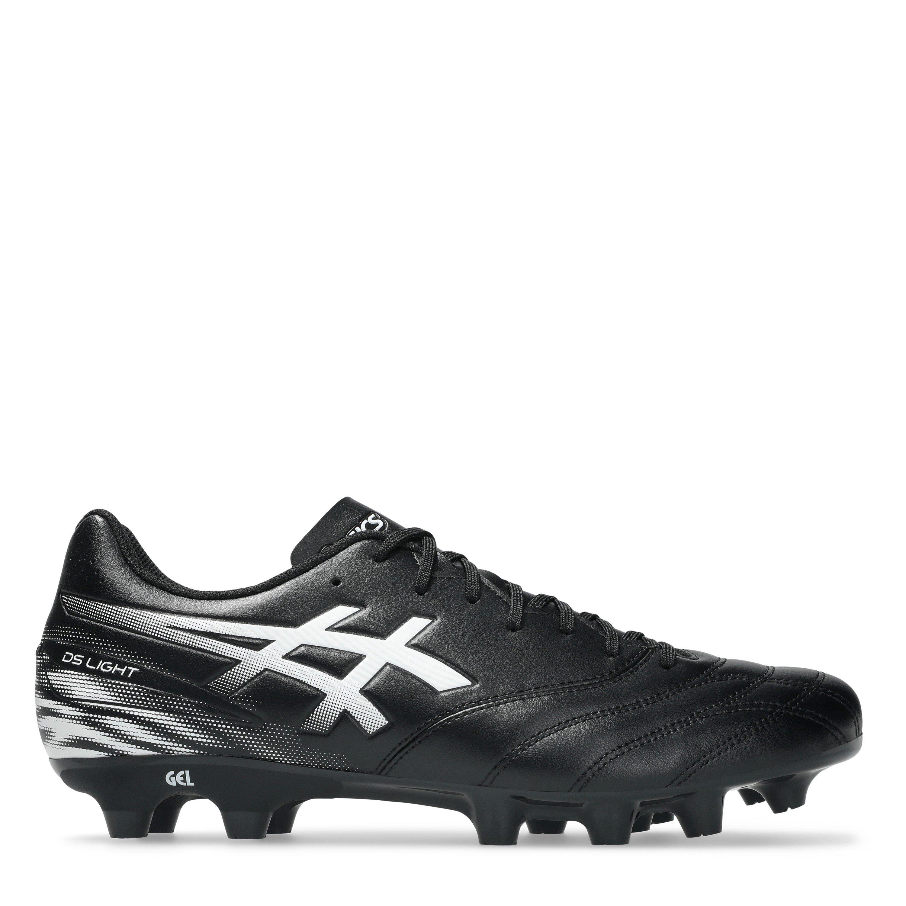 BLACK/WHITE - Asics - Men's Firm Ground Football Boots - 1