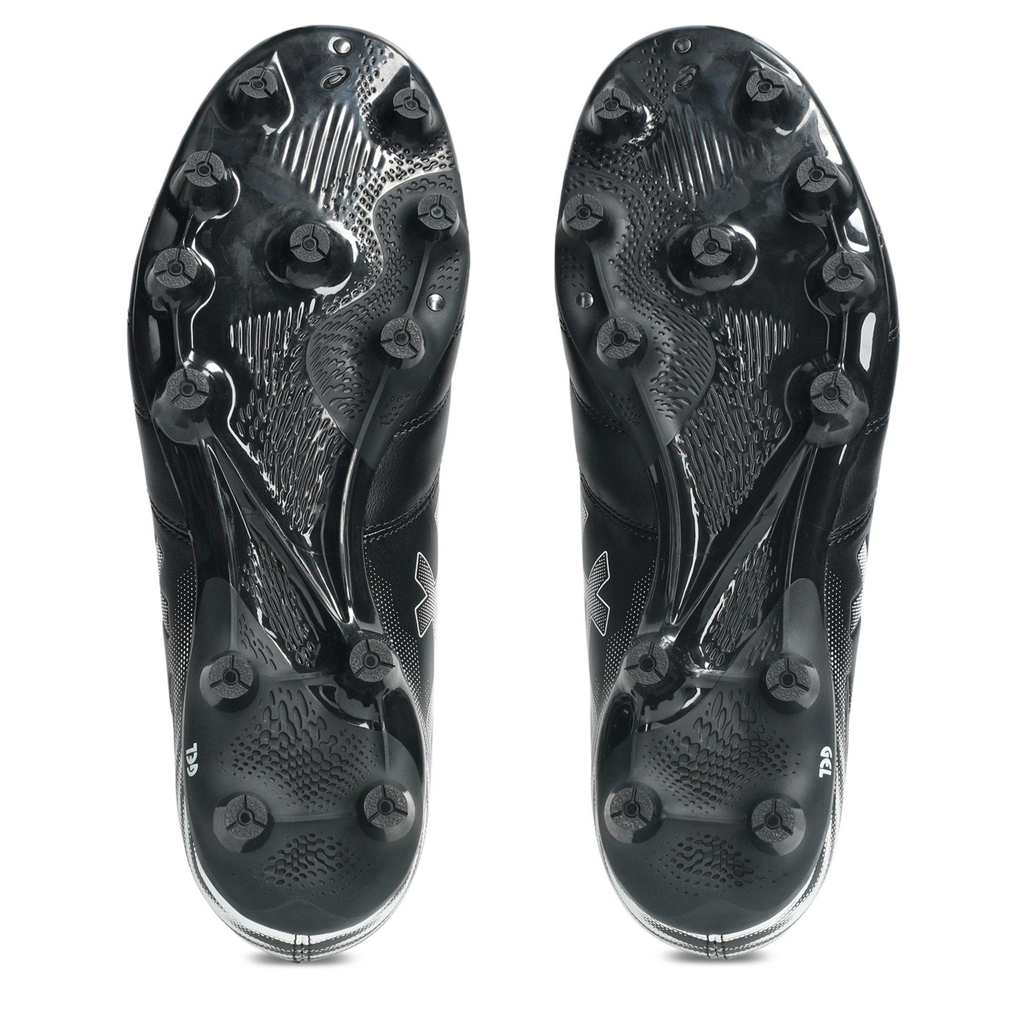 BLACK/WHITE - Asics - Men's Firm Ground Football Boots - 3