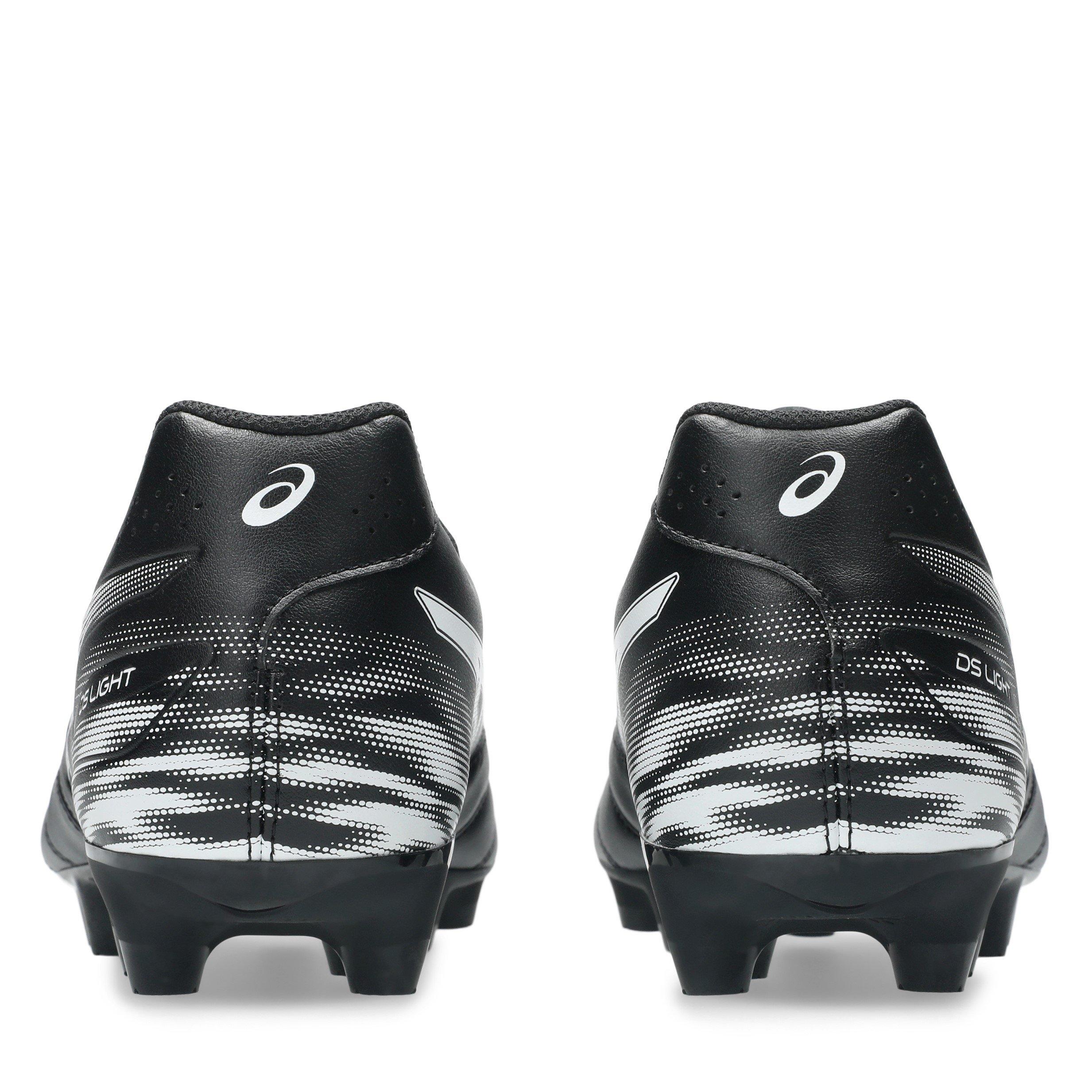 BLACK/WHITE - Asics - Men's Firm Ground Football Boots - 7