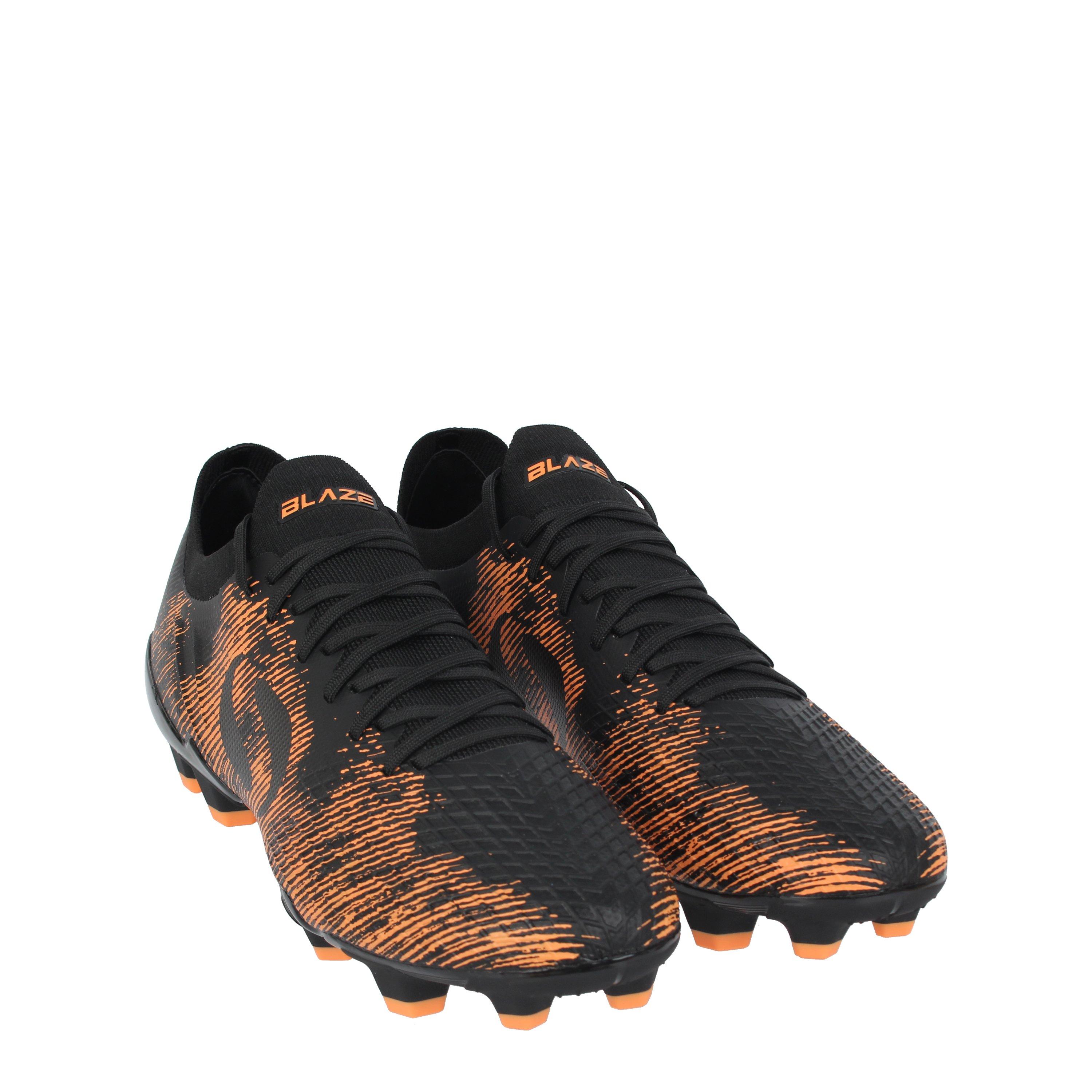 Zwart/Oranje - Sondico - Blaze Firm Ground Football Boots - 4