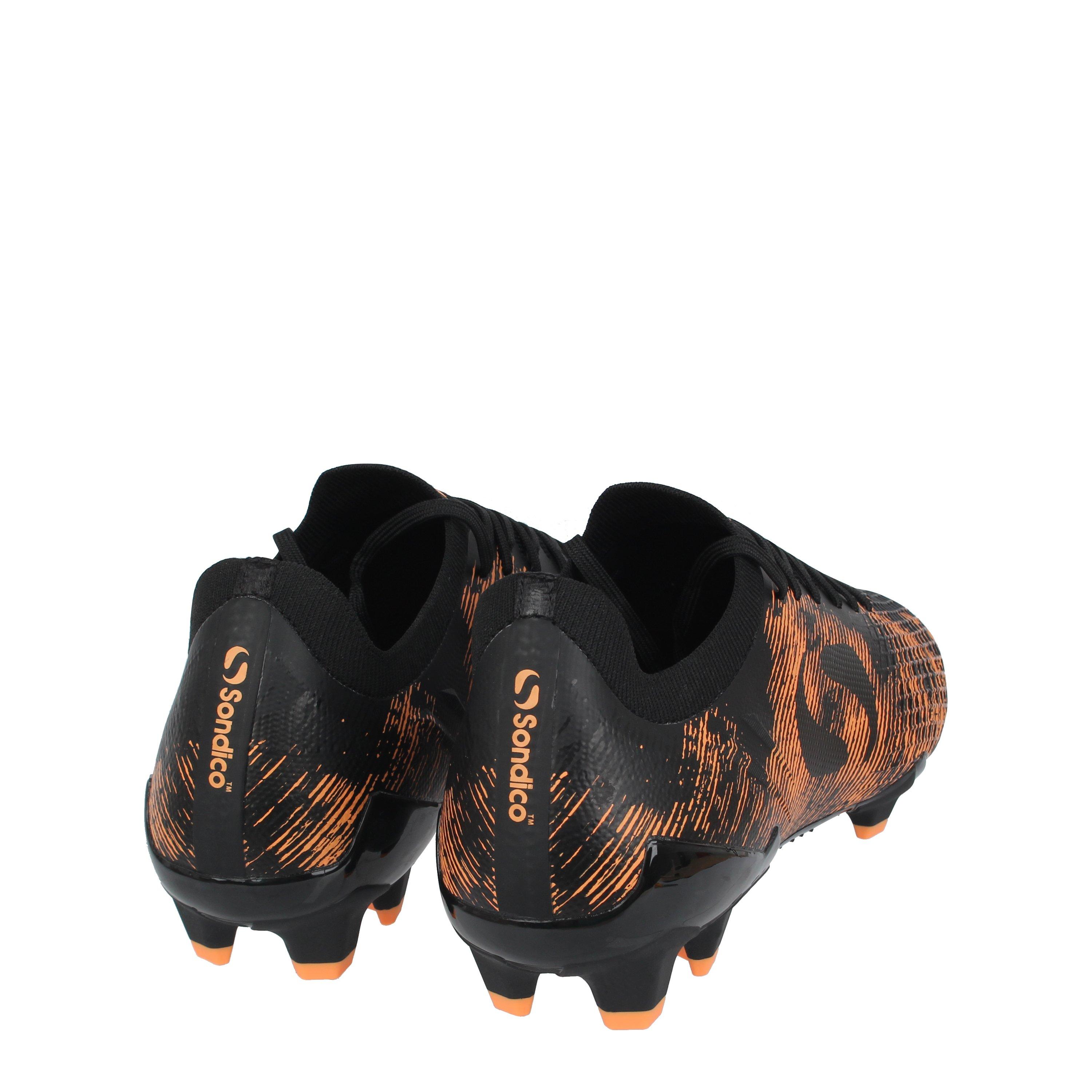 Zwart/Oranje - Sondico - Blaze Firm Ground Football Boots - 5
