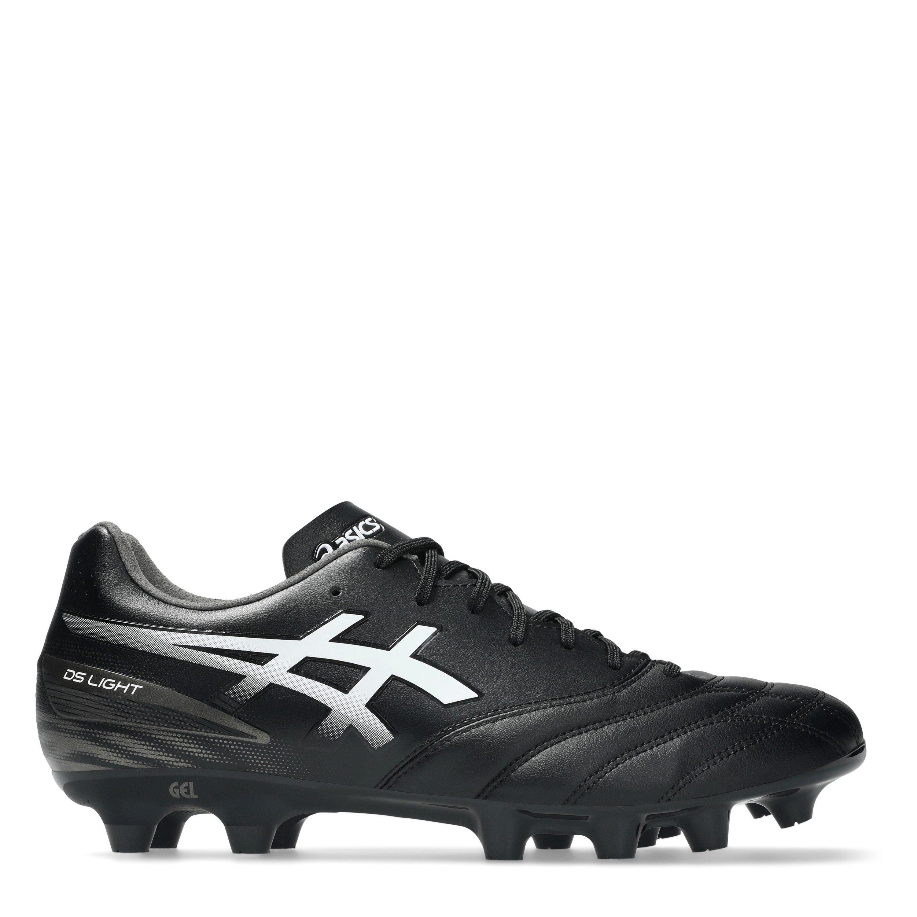 BLACK/WHITE - Asics - Men's Firm Ground Football Boots - 1