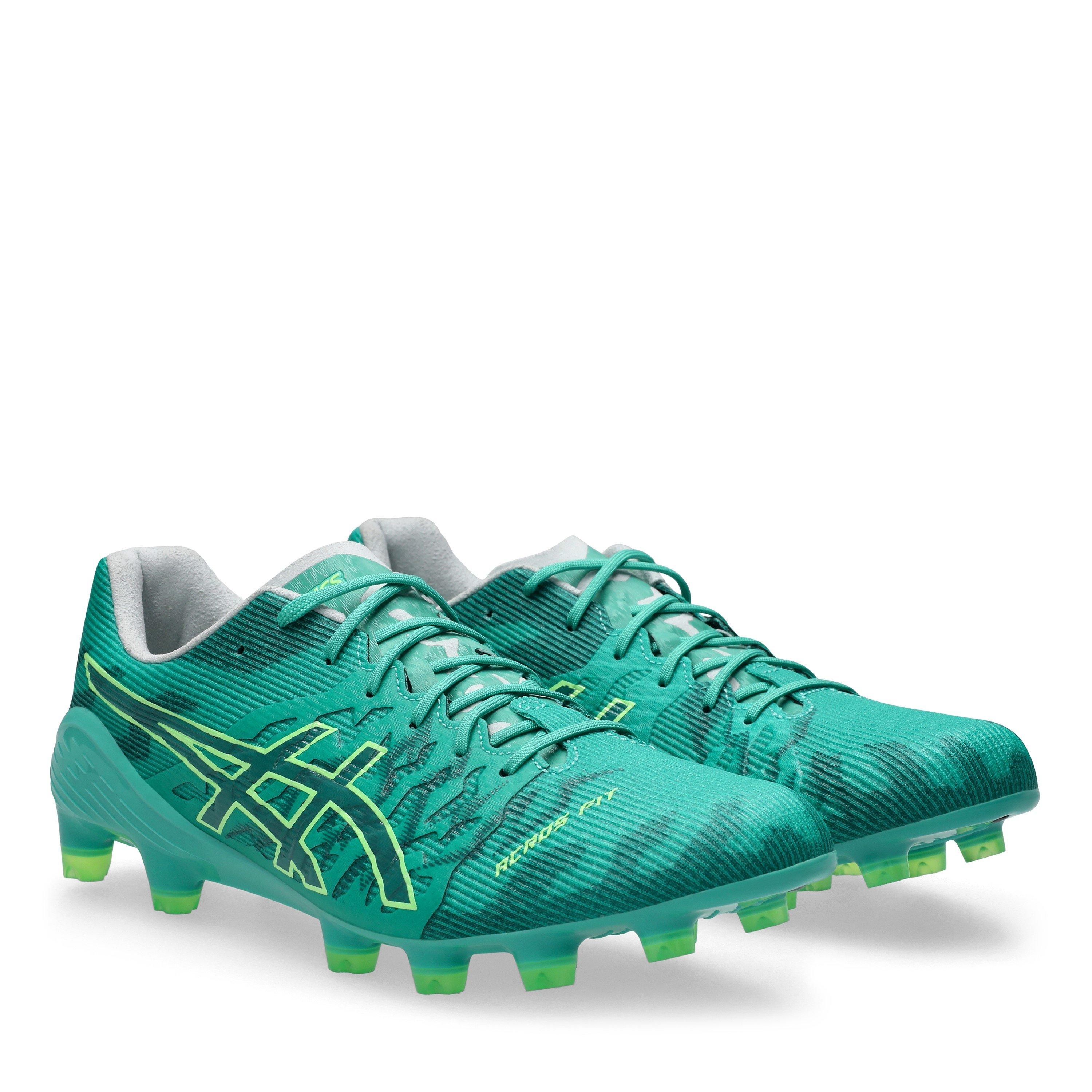 GREEN/MISTYPINE - Asics - Men's Firm Ground Football Boots - 4