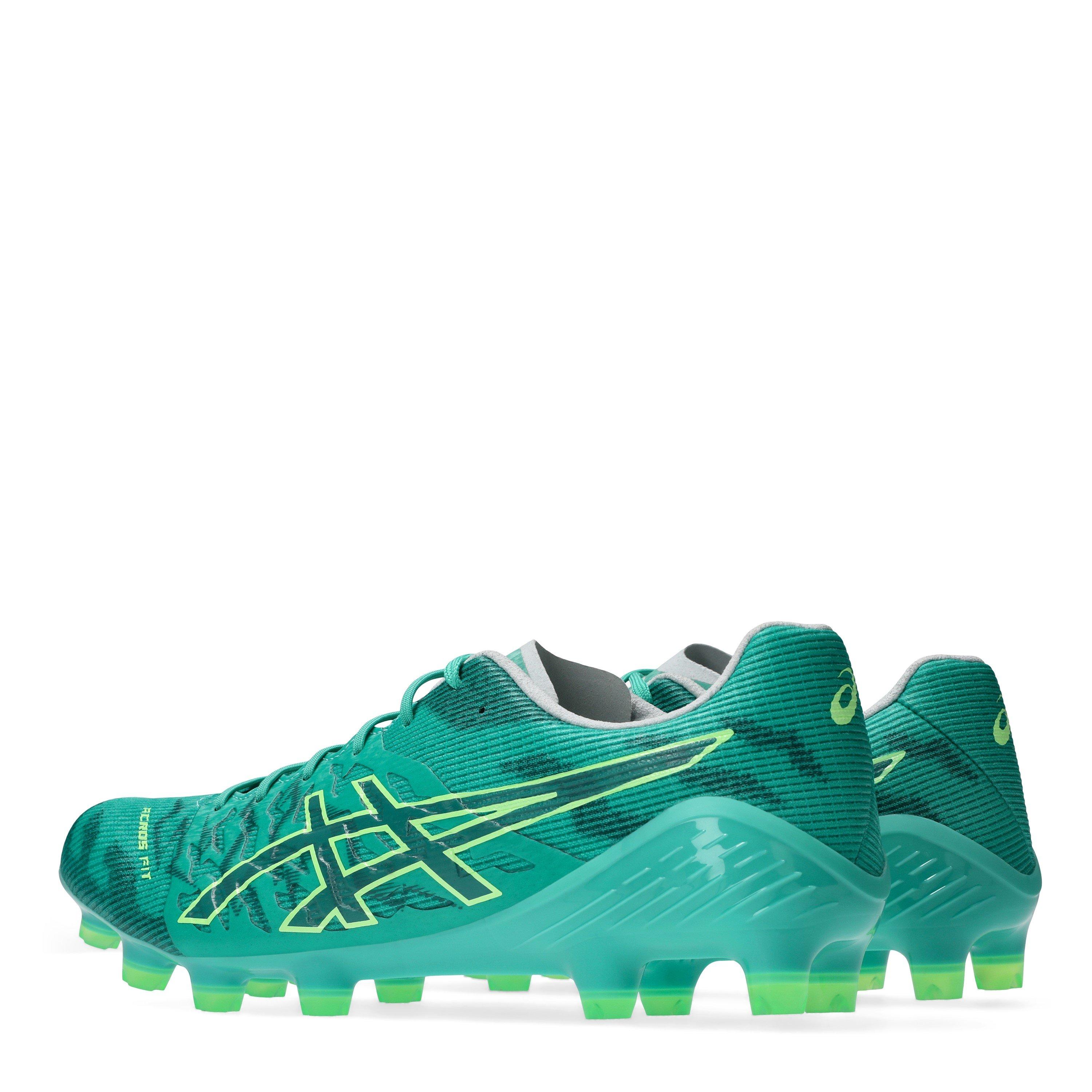 GREEN/MISTYPINE - Asics - Men's Firm Ground Football Boots - 5