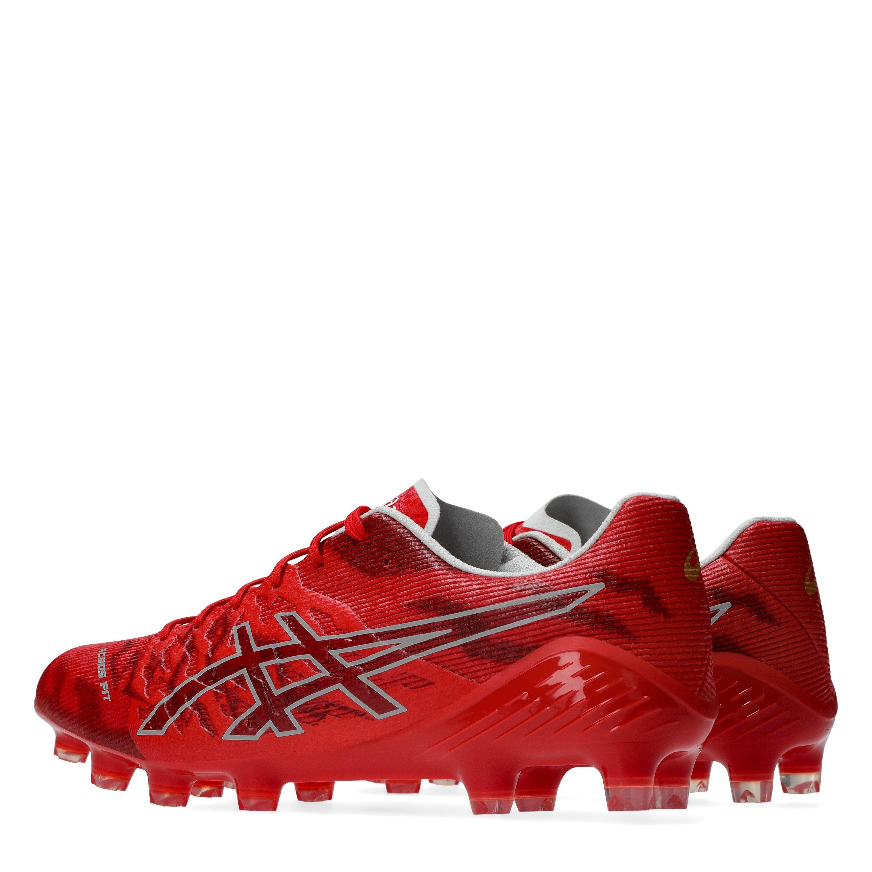 RED/WHITE - Asics - DS Light Acros 3 Firm Ground Boots - 5