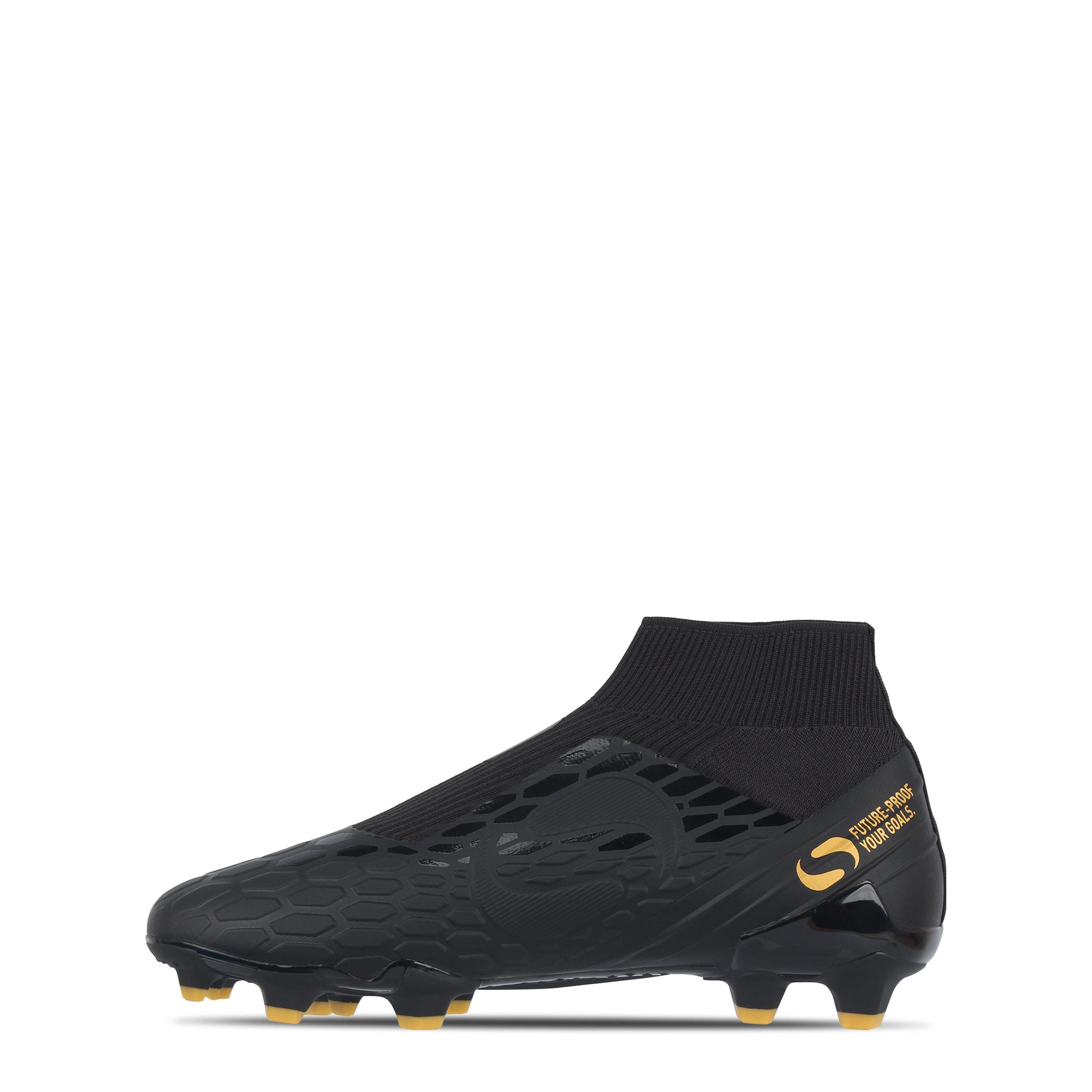Black/Gold - Sondico - Blizzard Firm Ground Football Boots - 2