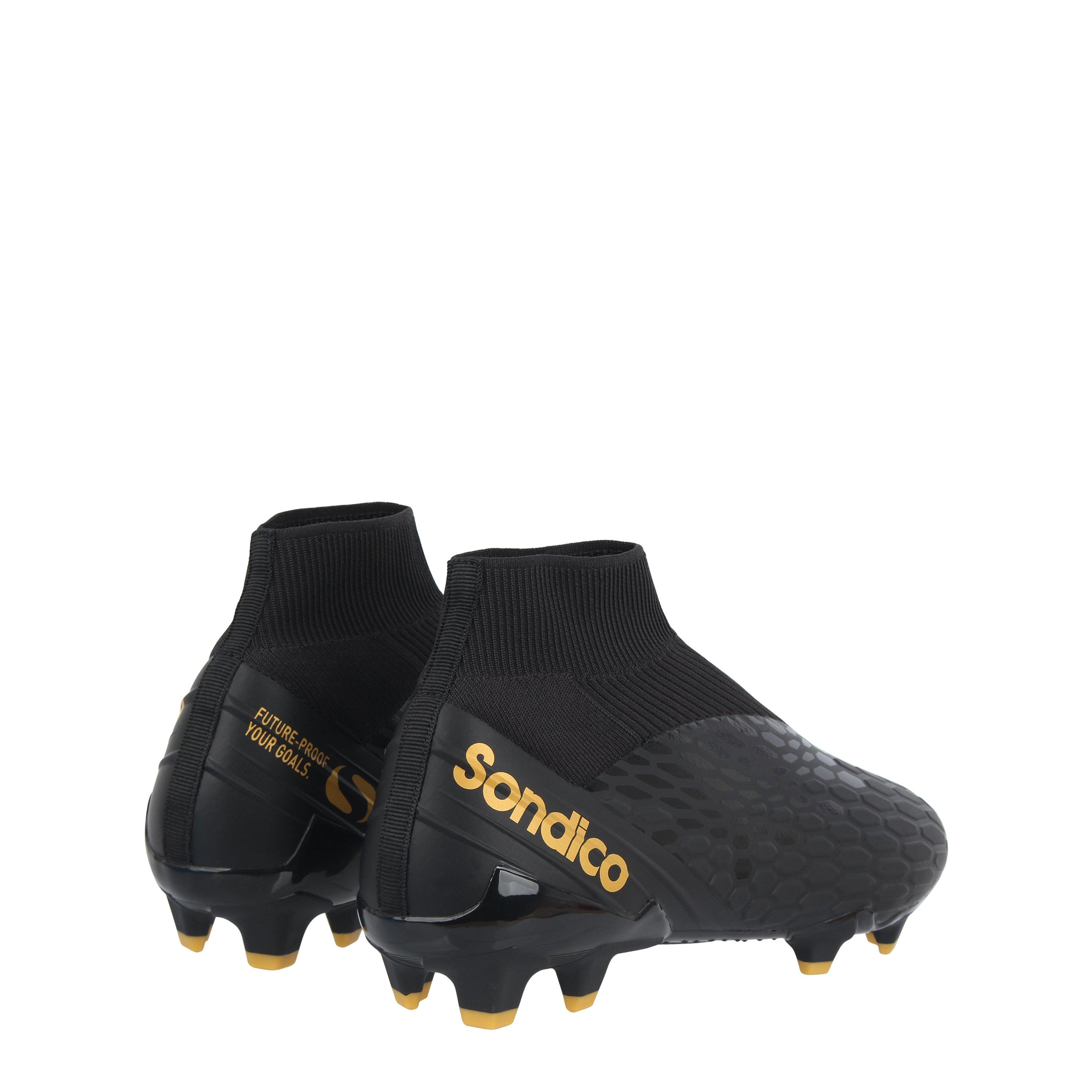 Black/Gold - Sondico - Blizzard Firm Ground Football Boots - 5