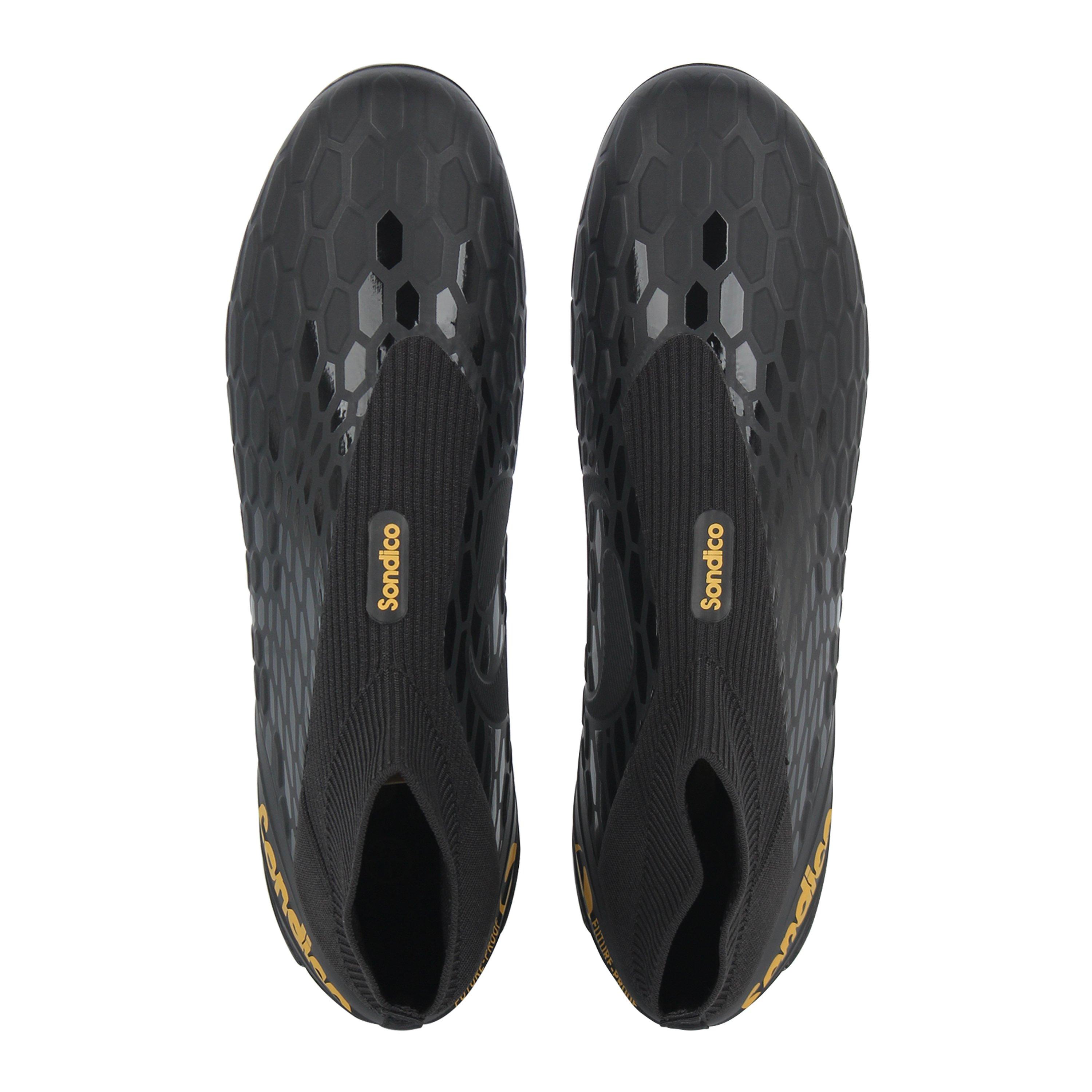 Black/Gold - Sondico - Blizzard Firm Ground Football Boots - 6