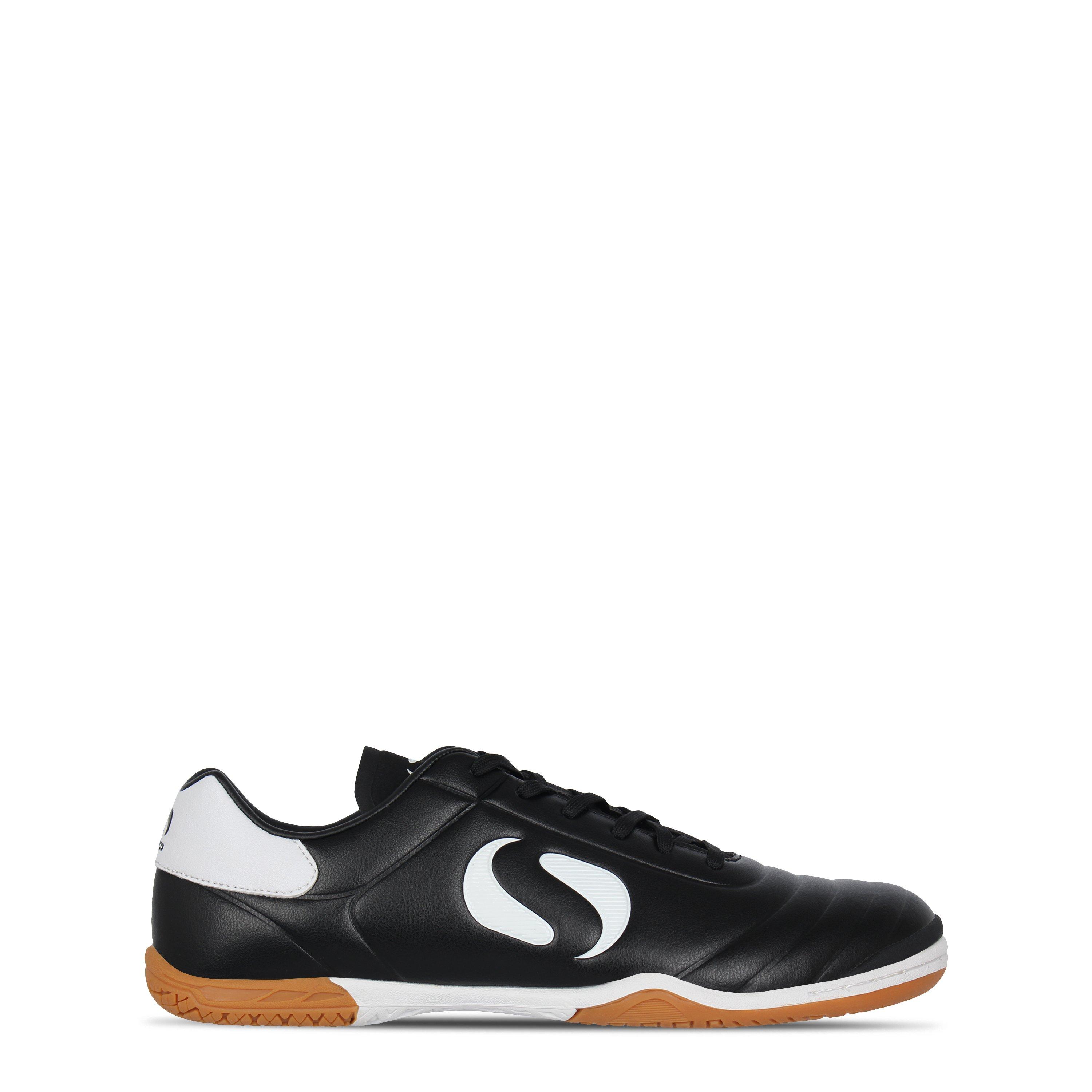 Sondico Men's Strike Indoor Football Trainers - Black/White - 8.5 (42.5)