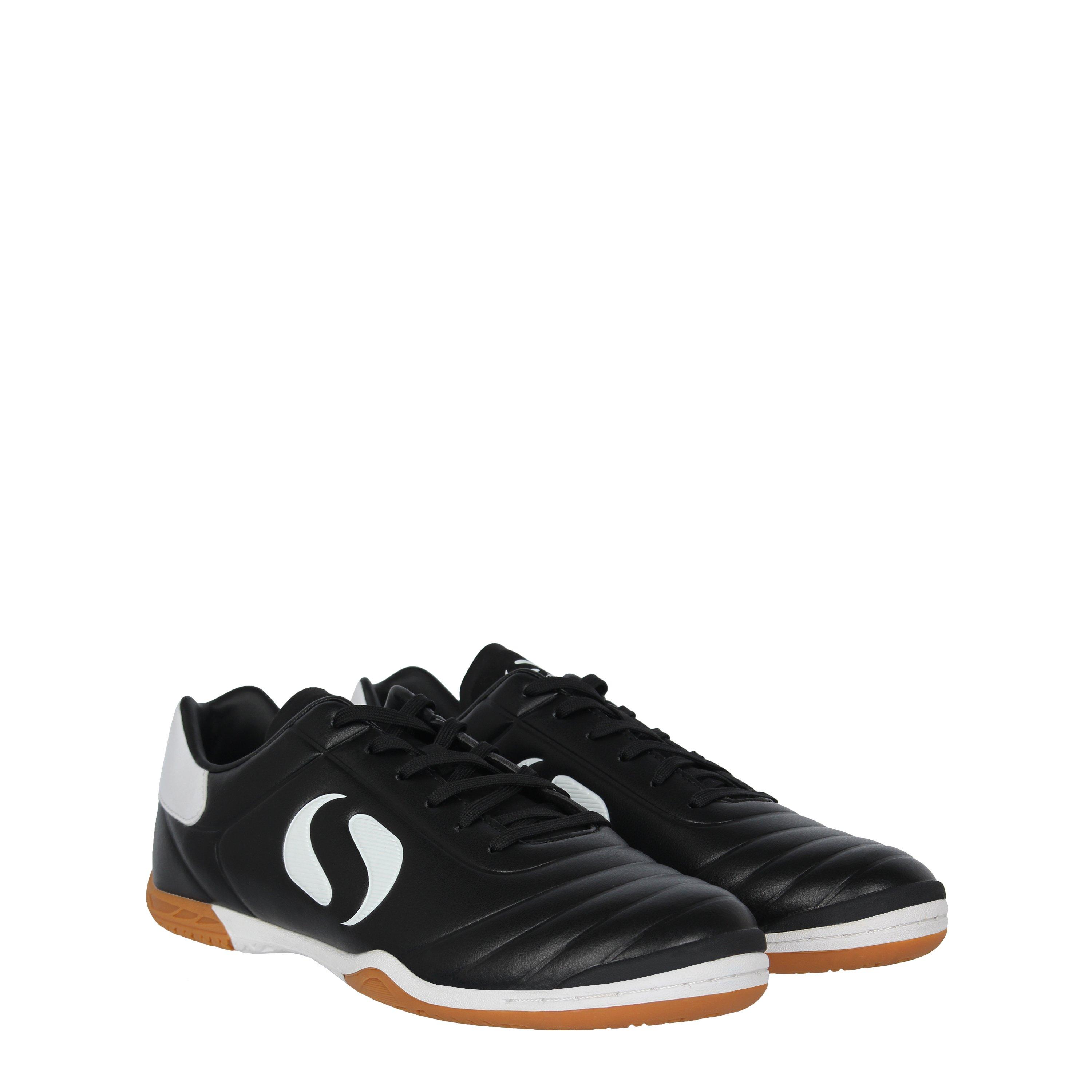 Sort/Hvid - Sondico - Strike Indoor Football Trainers Mens - 4
