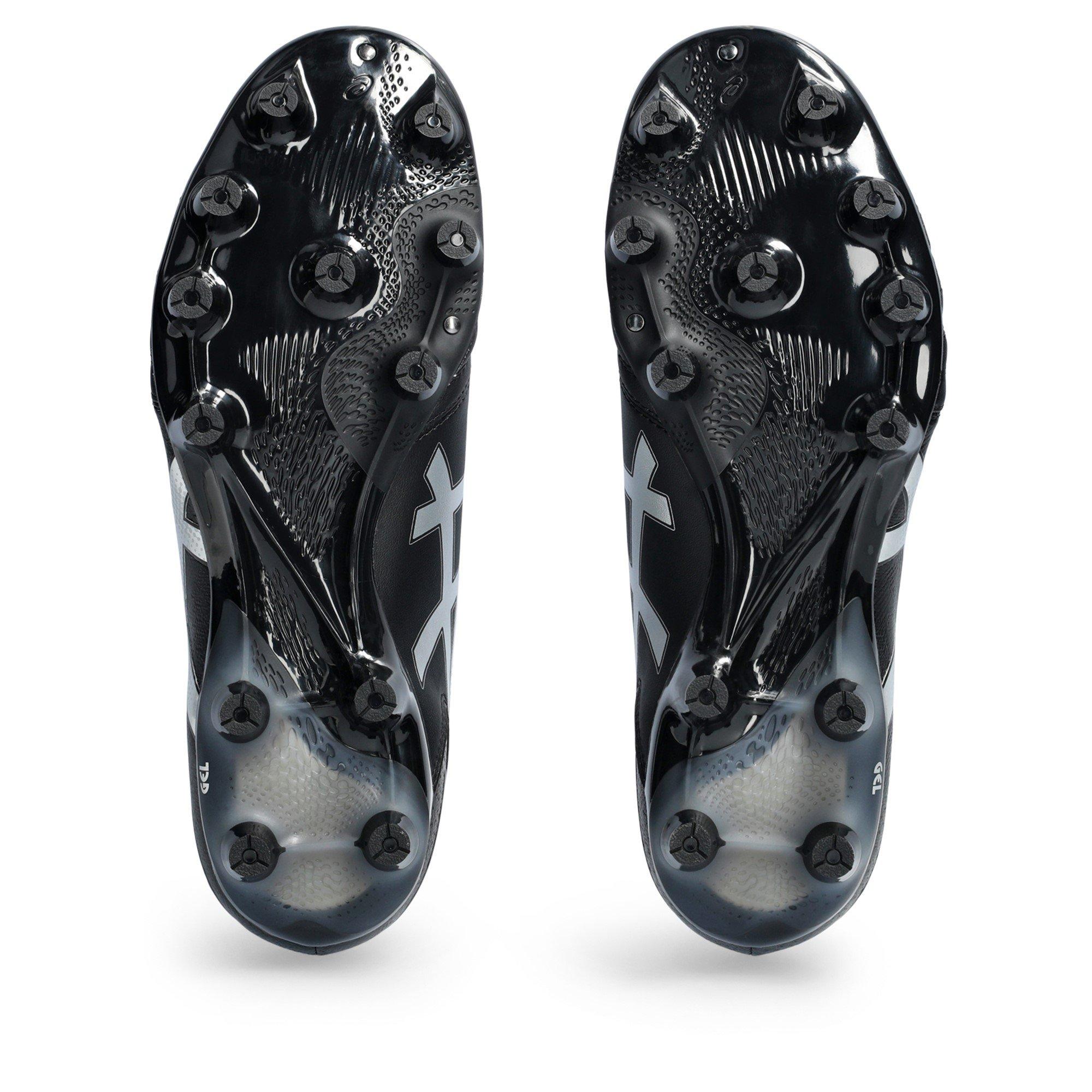 BLACK/SILVER - Asics - DS Light Advance Firm Ground Boots - 3