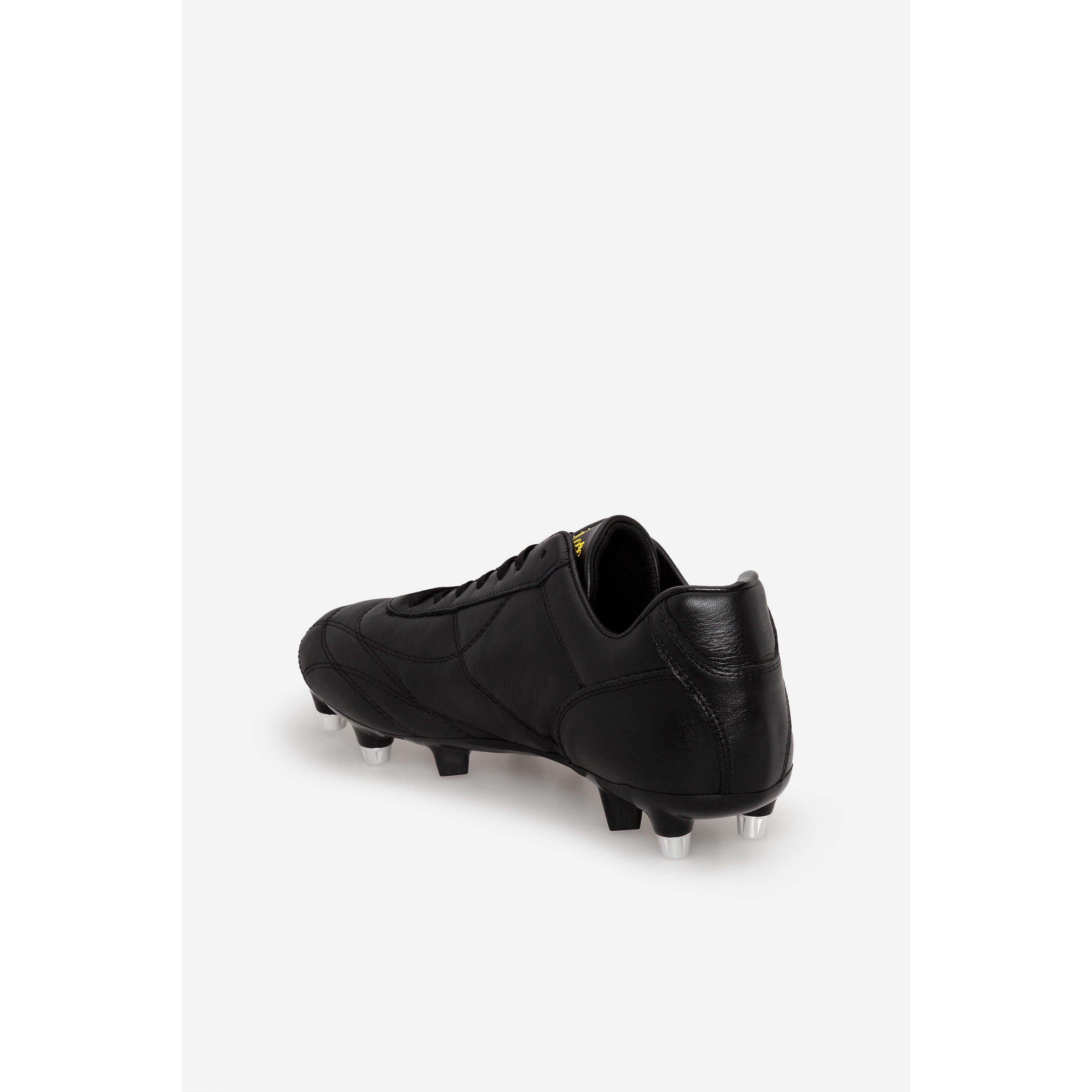 Crno/Zlato - Pantofola d Oro - Epoca Kang Com Firm Ground Football Boots - 3