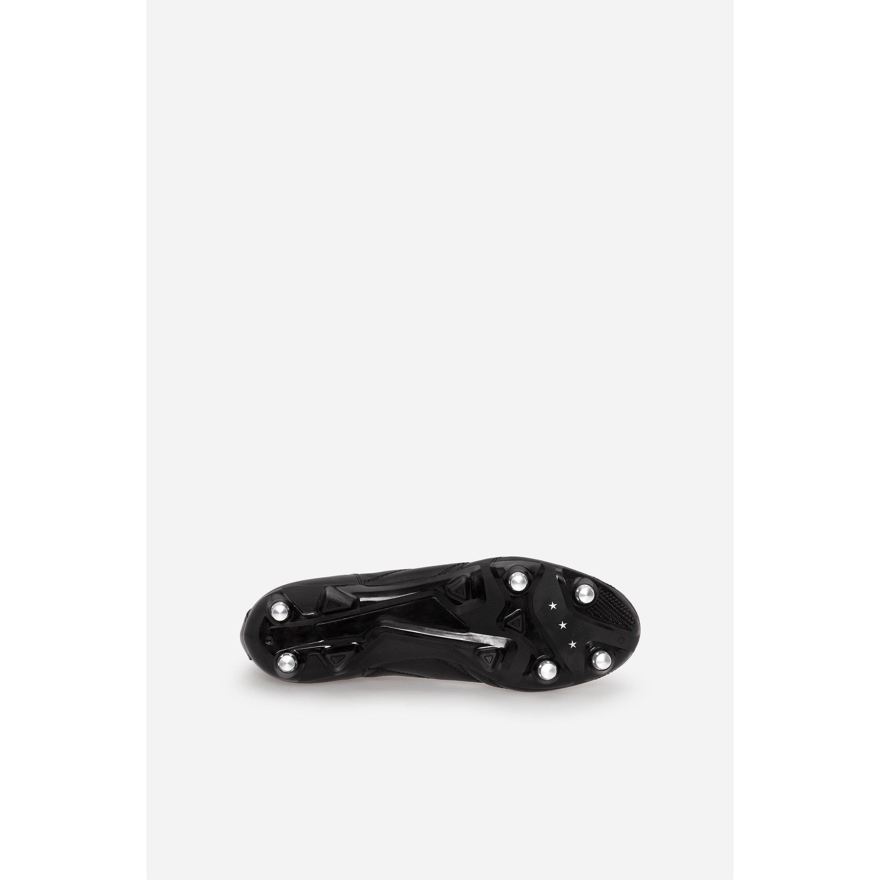 Crno/Zlato - Pantofola d Oro - Epoca Kang Com Firm Ground Football Boots - 4