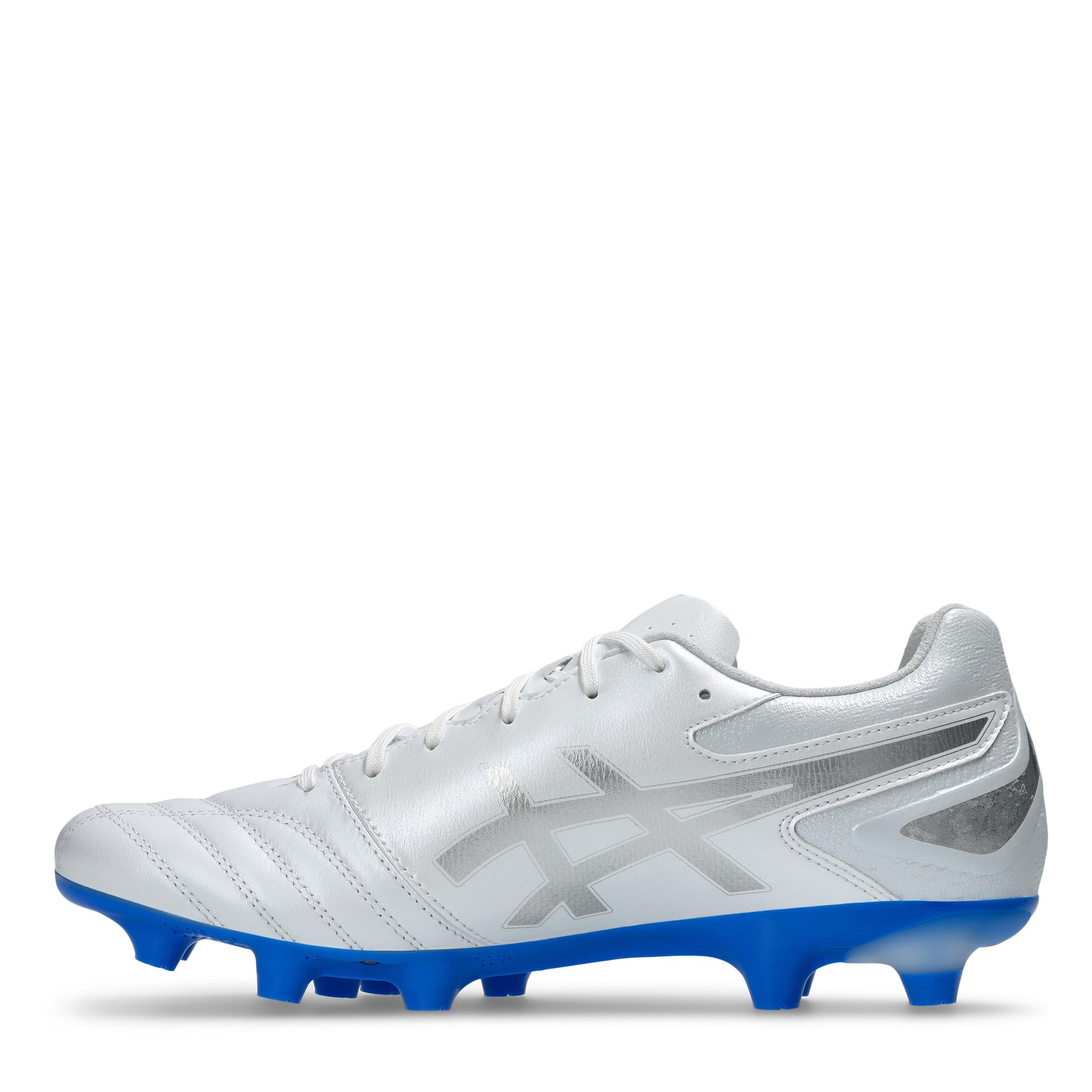 WHITE/SILVER - Asics - DS Light Pro Unisex Firm Ground Football Boots - 2
