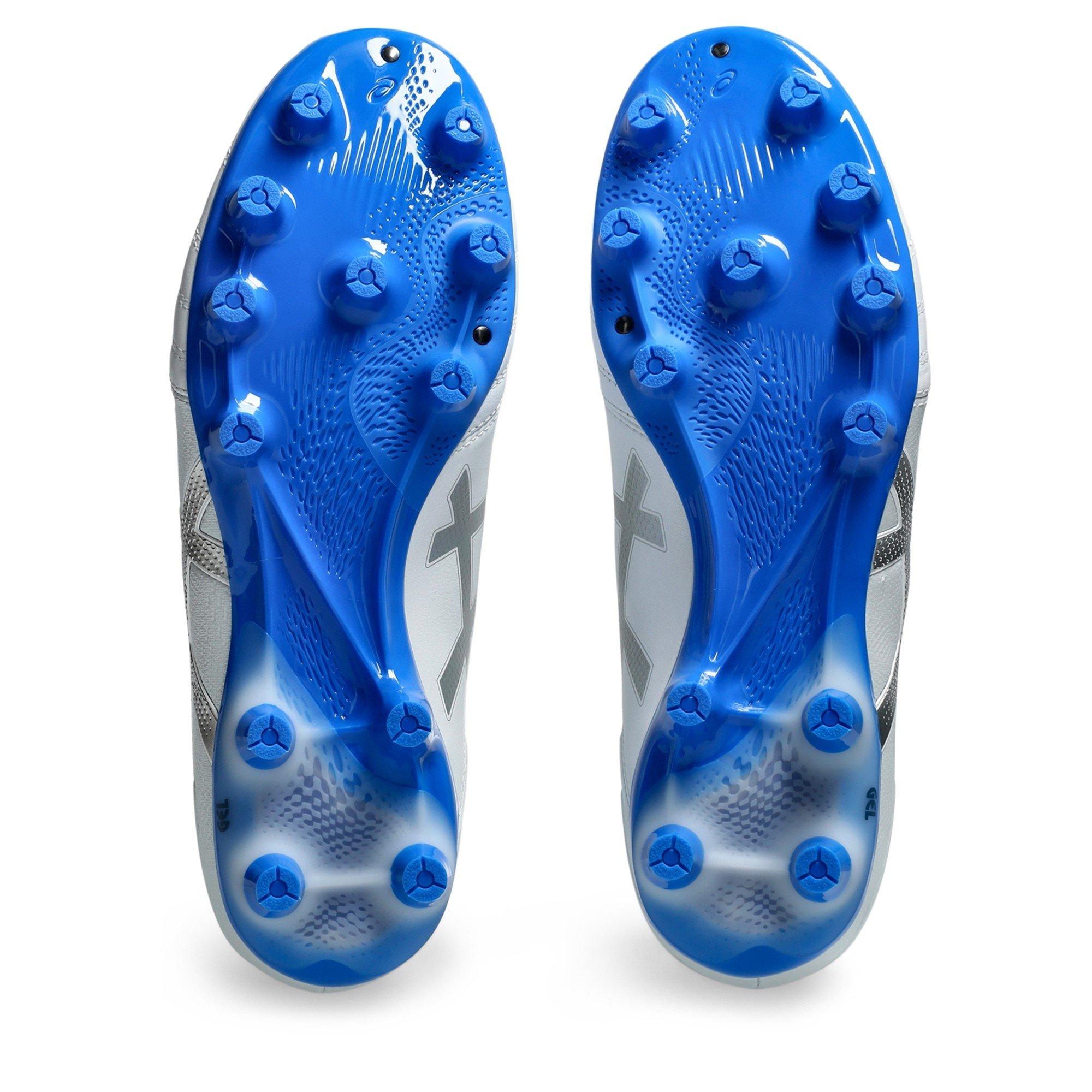 WHITE/SILVER - Asics - DS Light Pro Unisex Firm Ground Football Boots - 3