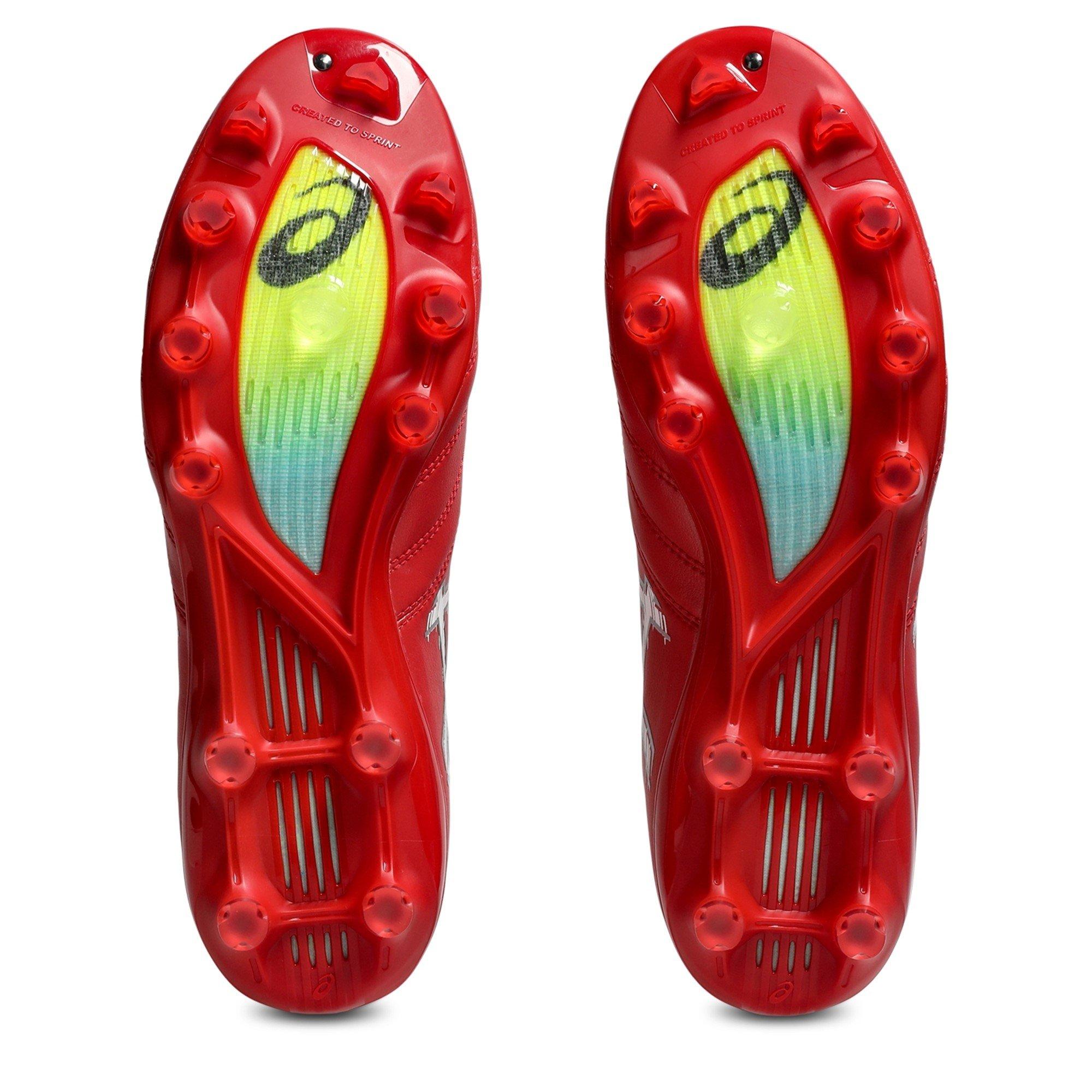 RED/WHITE - Asics - DS Light X-Fly Pro 3 Firm Ground Boots - 3