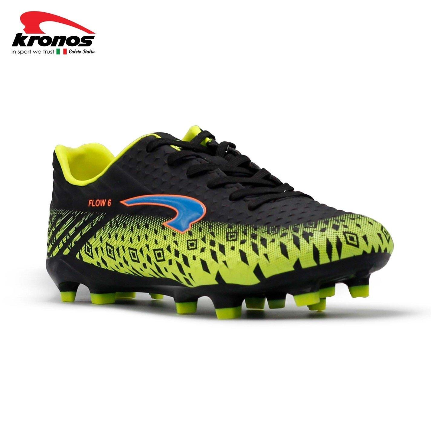 Blk/N.Grn - Kronos - Kronos Flow 6 Football Boots - 4