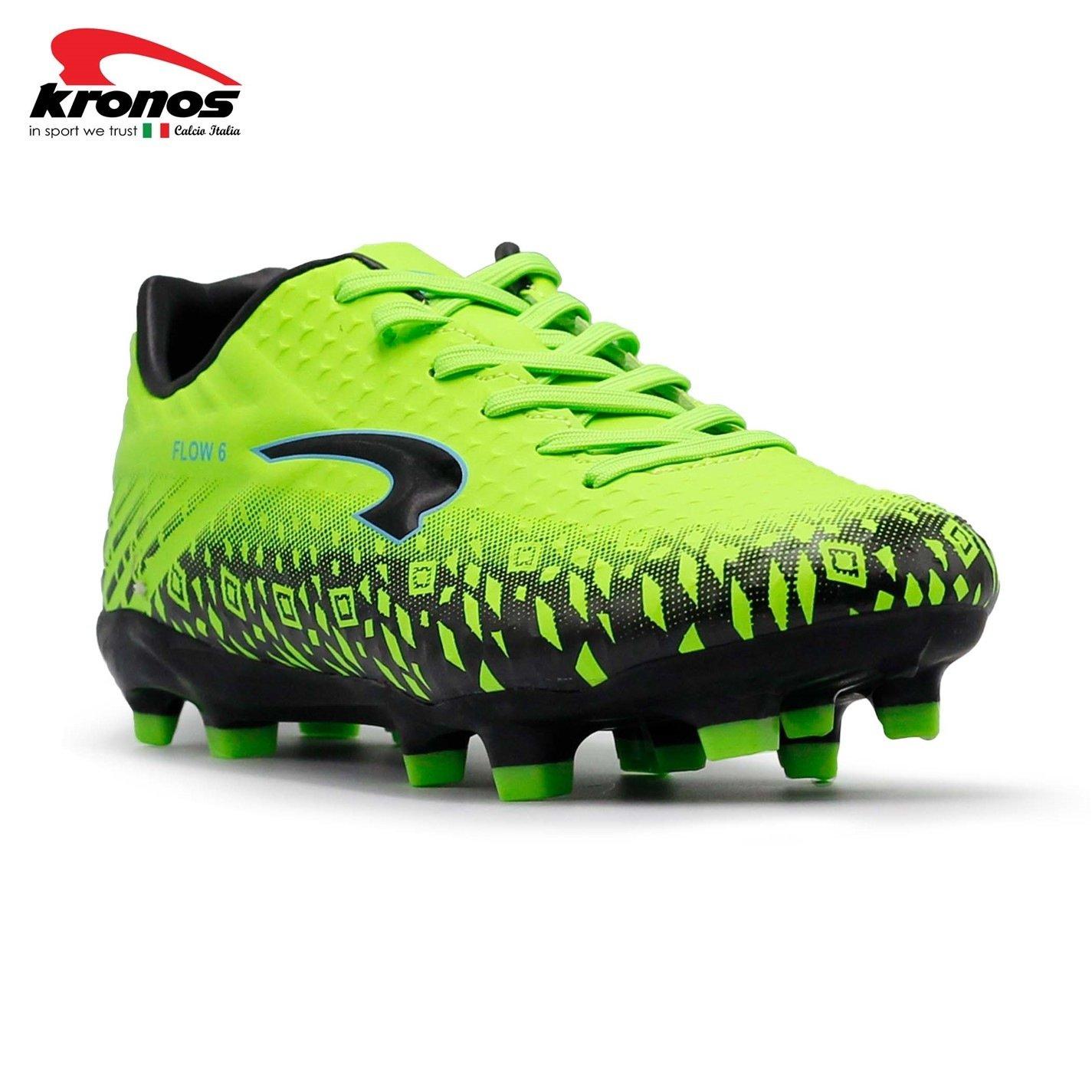 Grn/Blk - Kronos - Kronos Flow 6 Football Boots - 4