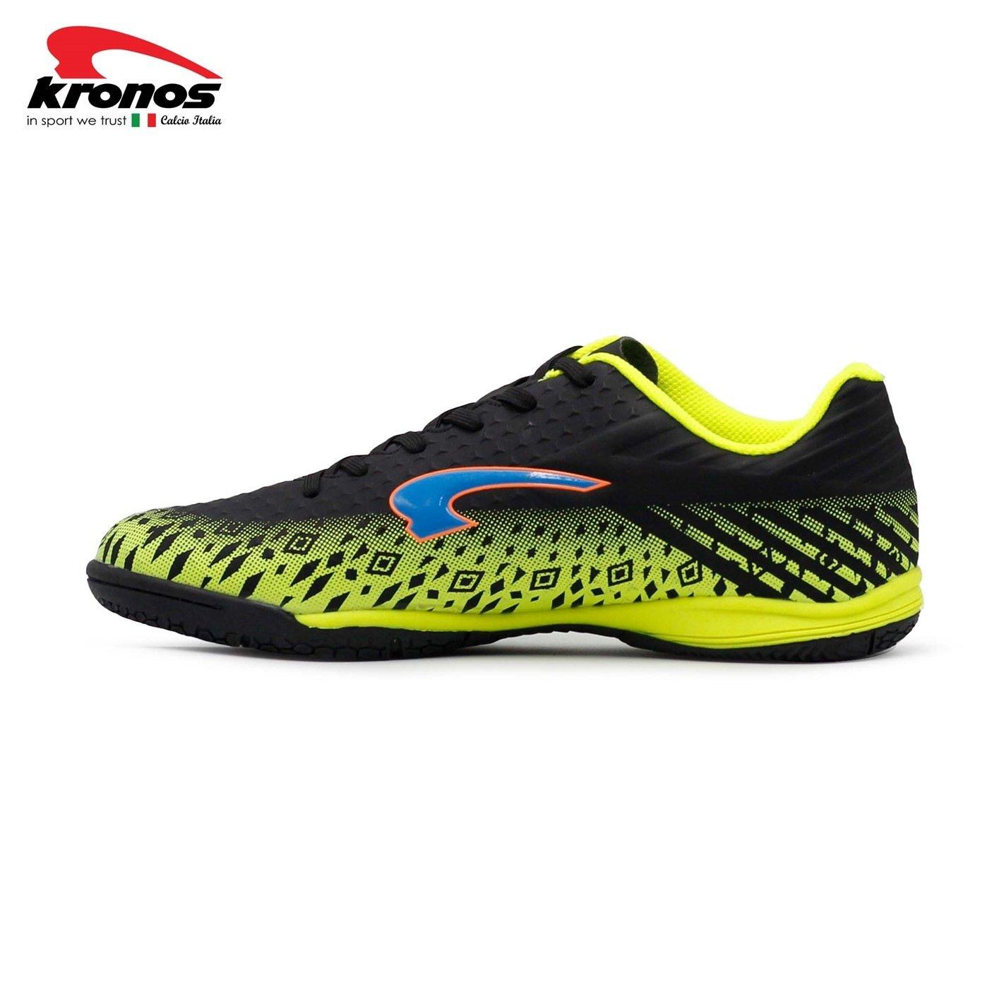 Blk/N.Grn - Kronos - Kronos Flow 6 Indoor Football Boots - 2