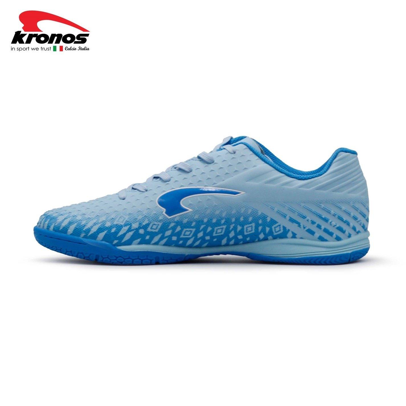 L.Blue/DK.Blue - Kronos - Kronos Flow 6 Indoor Football Boots - 2