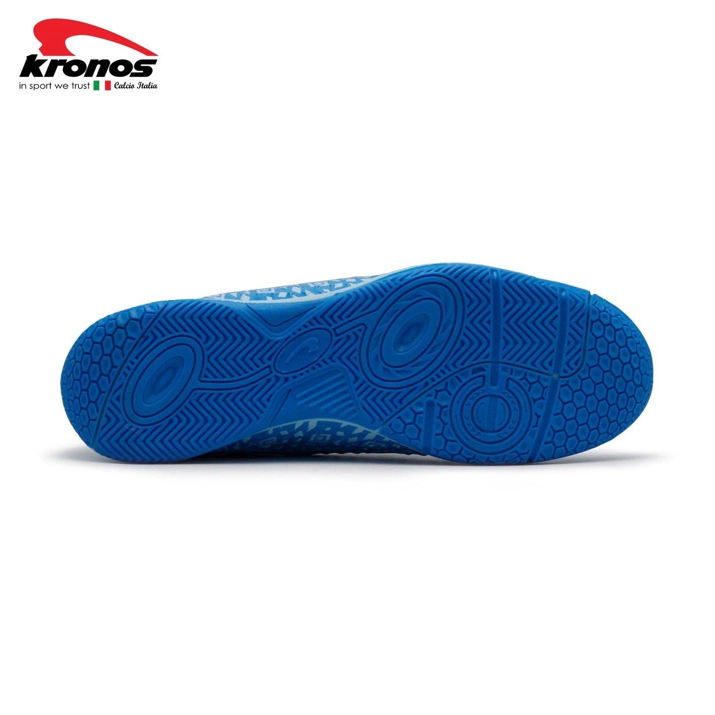 L.Blue/DK.Blue - Kronos - Kronos Flow 6 Indoor Football Boots - 3