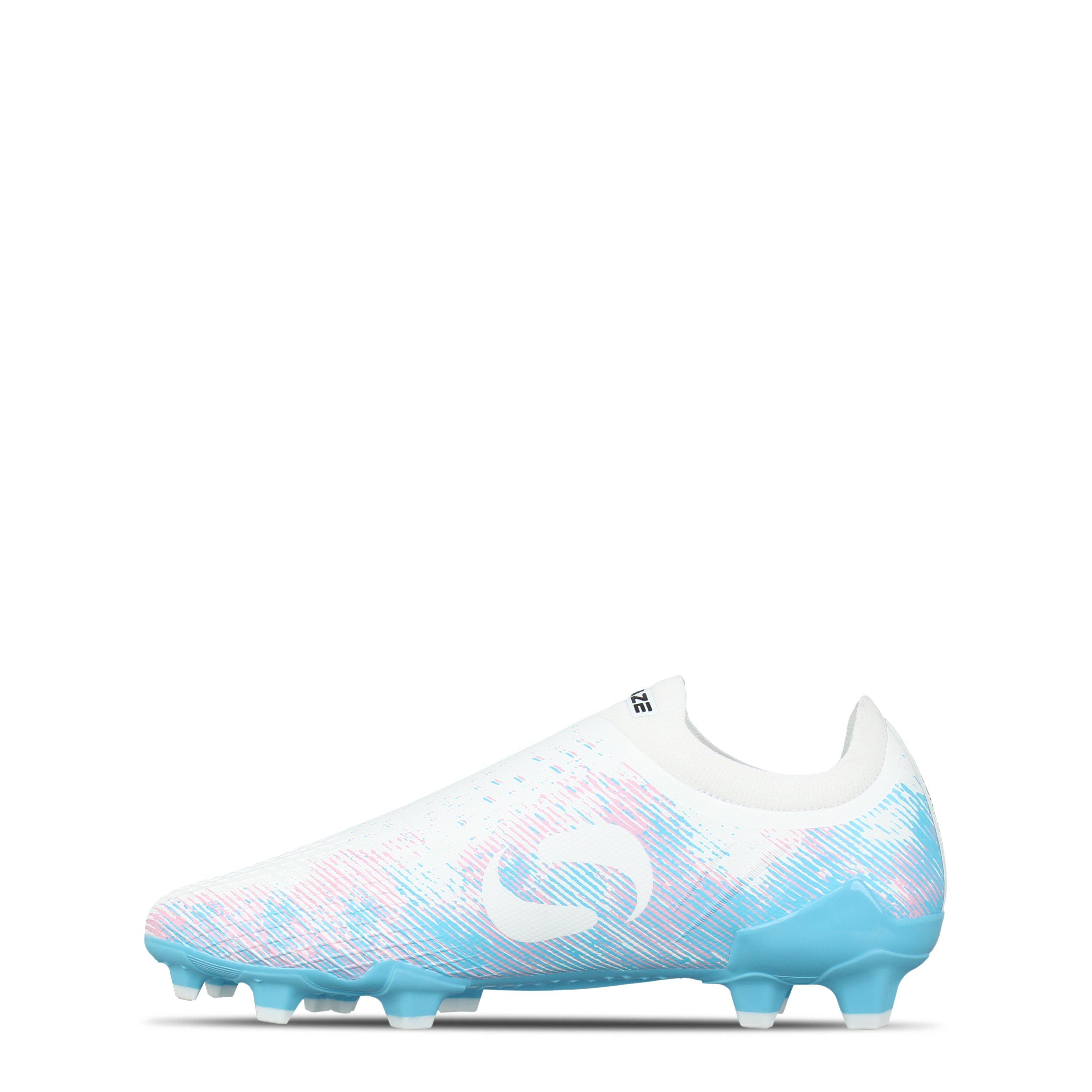 White/Pink/Blue - Sondico - Blaze Firm Ground Football Boots - 2