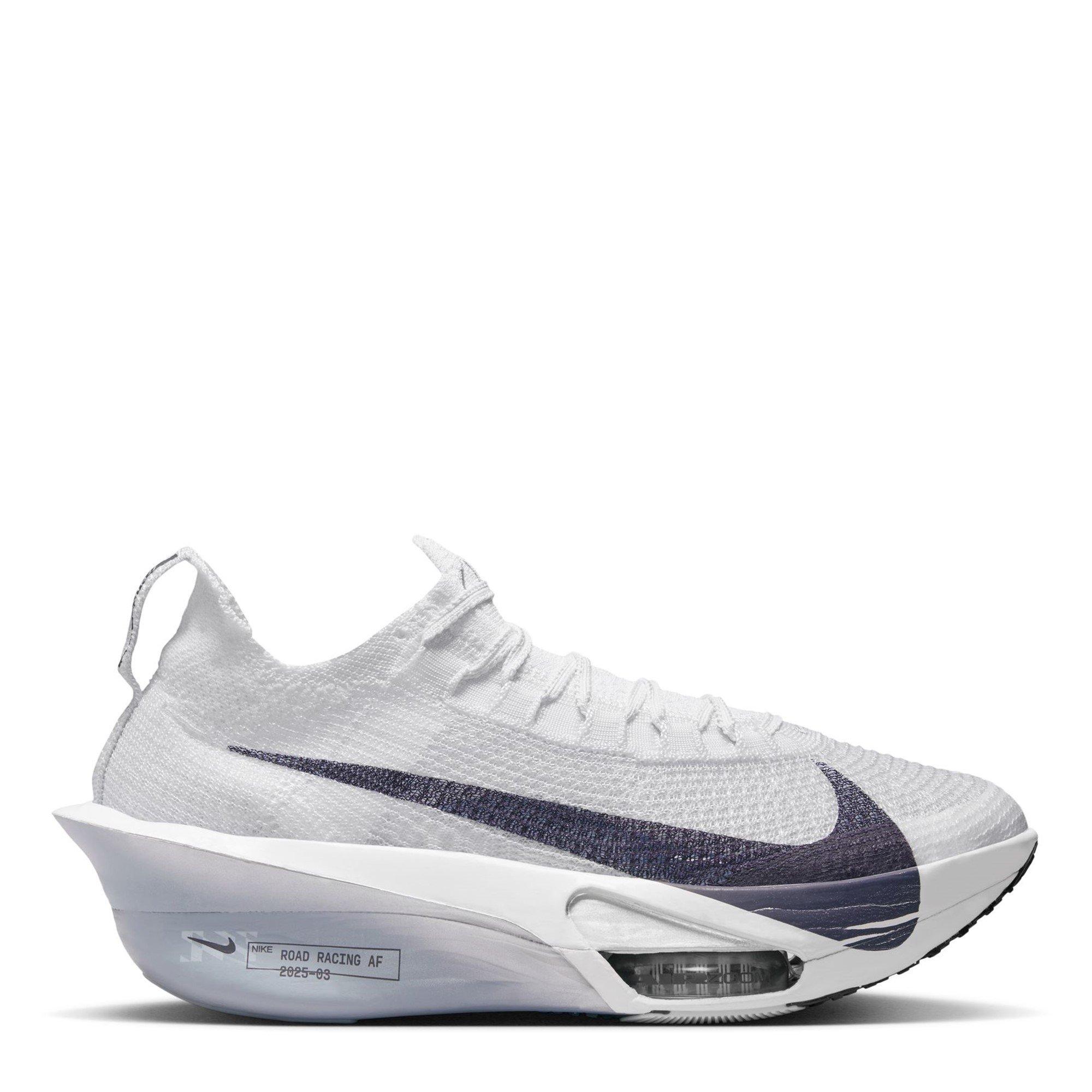 Nike Women's Alphafly 3 Running Shoes - White/Platinum - 5.5 (39)