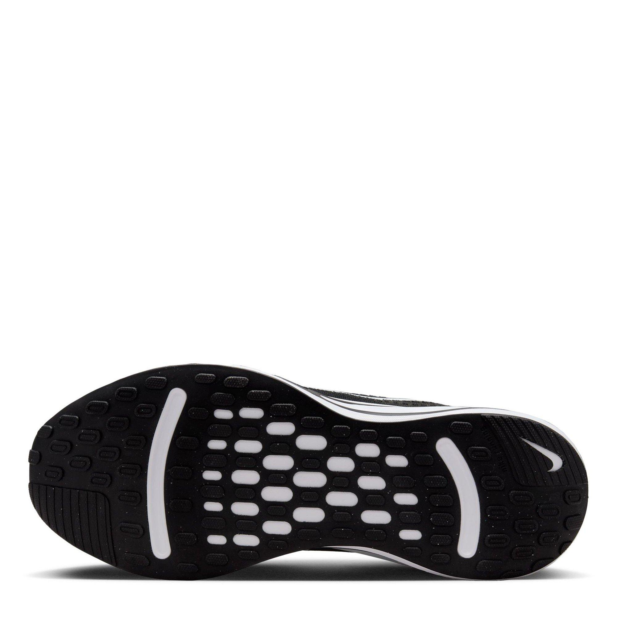 Black/White - Nike - Journey Run Men's Road Running Shoes - 3