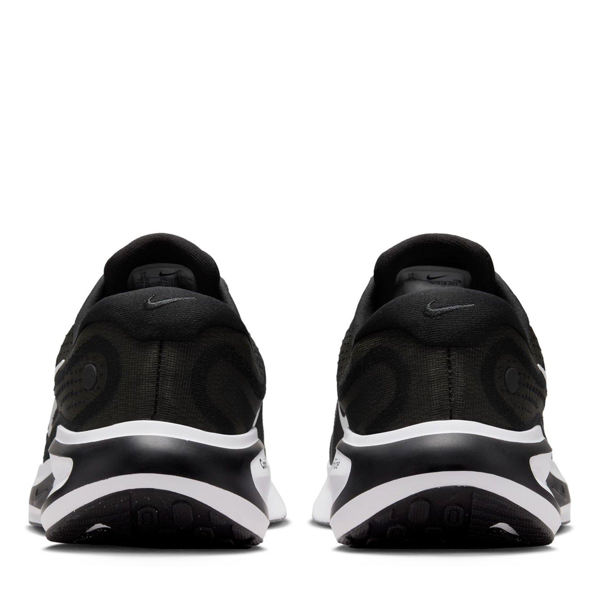 Black/White - Nike - Journey Run Men's Road Running Shoes - 5