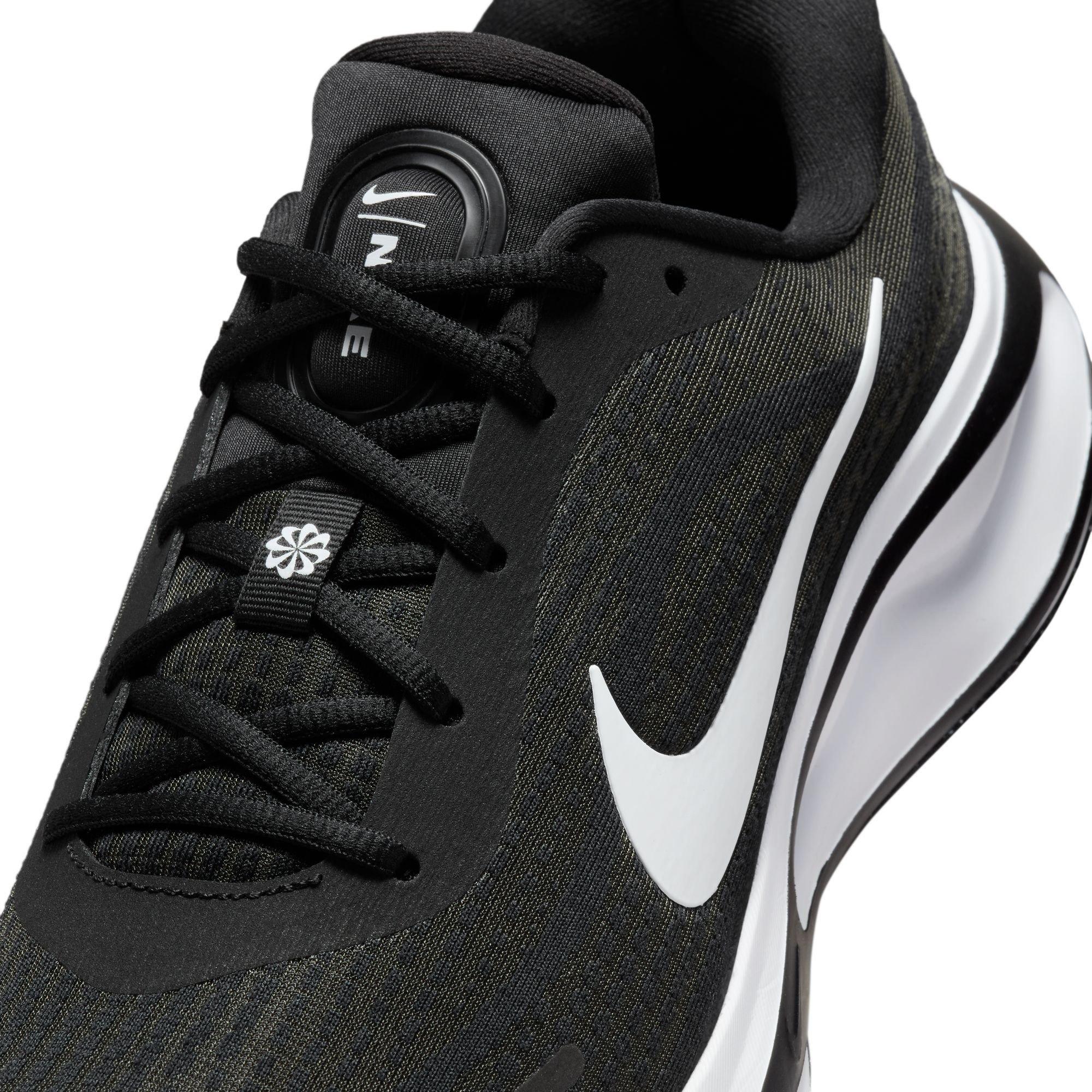 Black/White - Nike - Journey Run Men's Road Running Shoes - 7