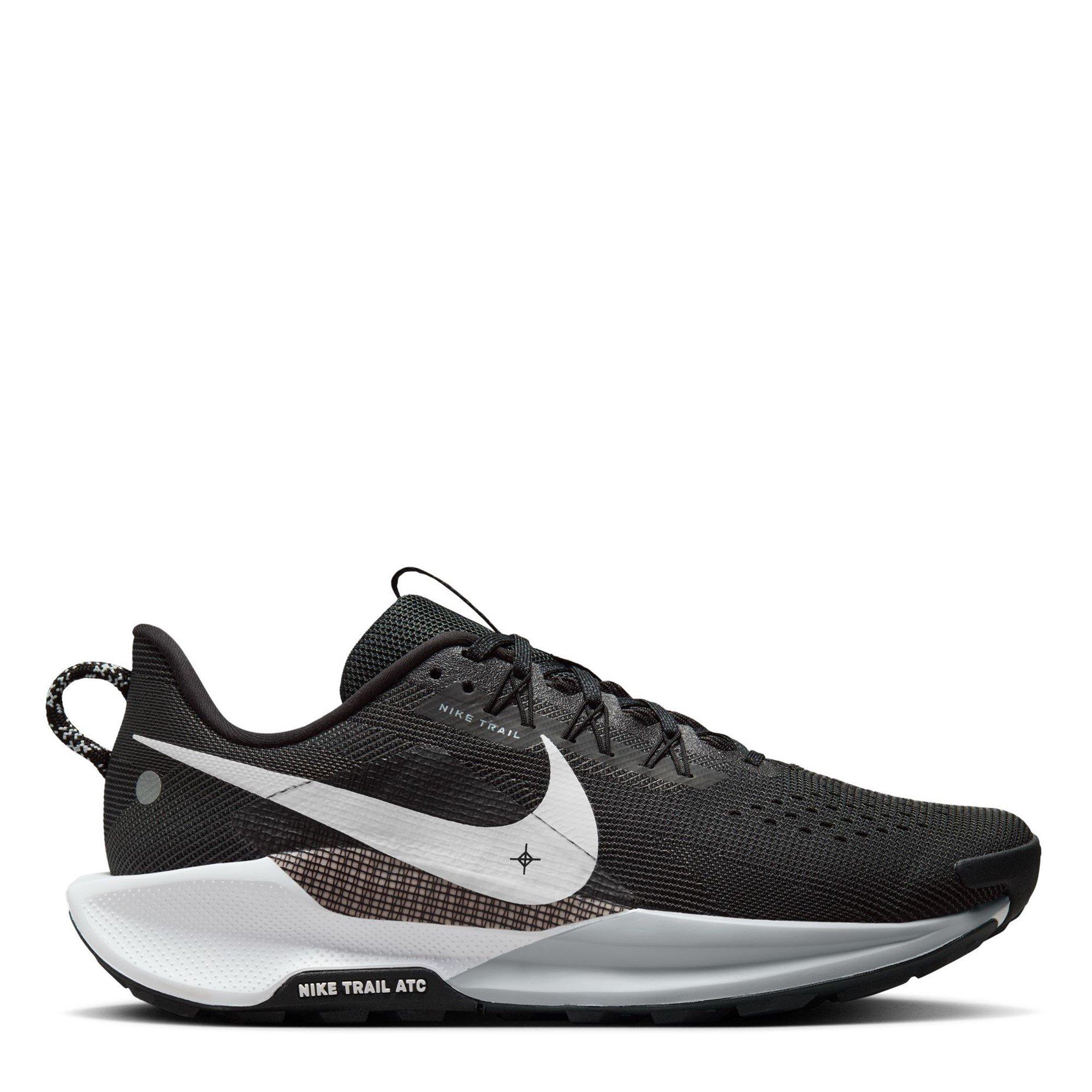 Black/Grey - Nike - ReactX Pegasus Trail 5 Mens Running Shoes - 1