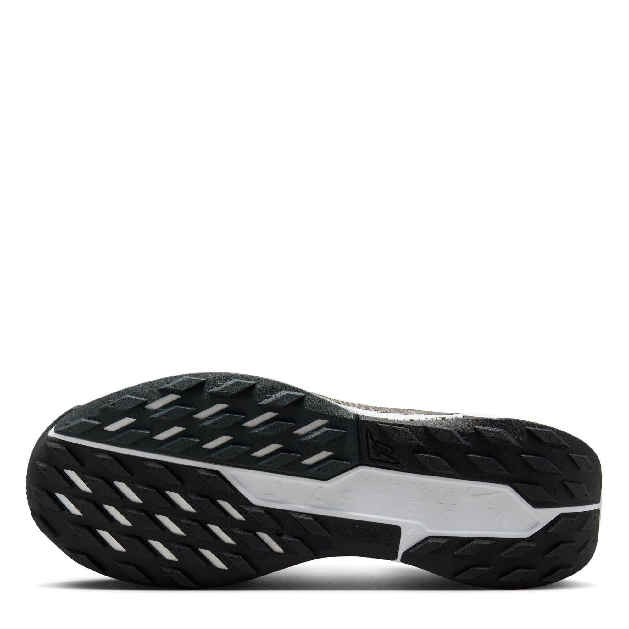 Sort/Grå - Nike - ReactX Pegasus Trail 5 Mens Running Shoes - 3