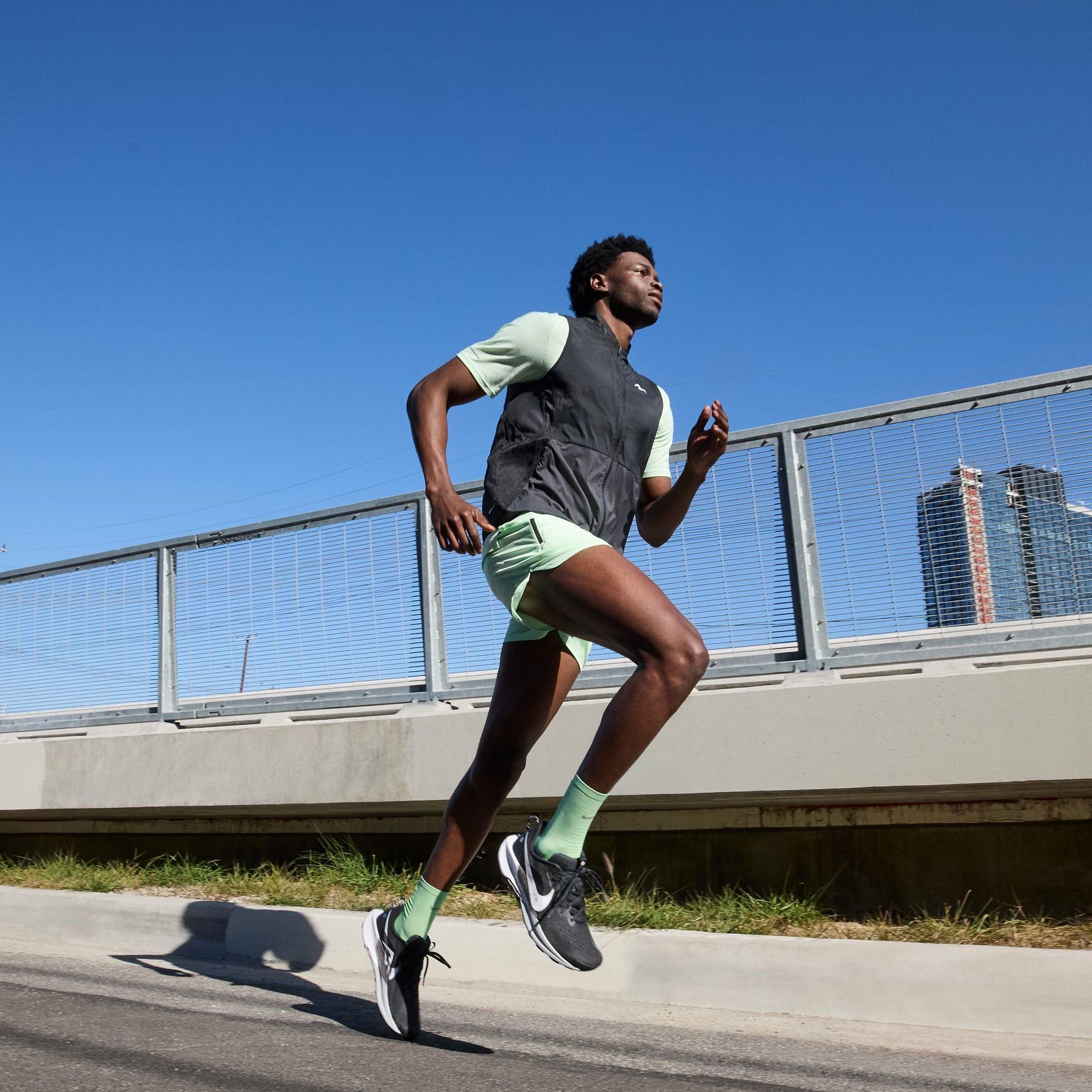 Sort/Grå - Nike - ReactX Pegasus Trail 5 Mens Running Shoes - 10