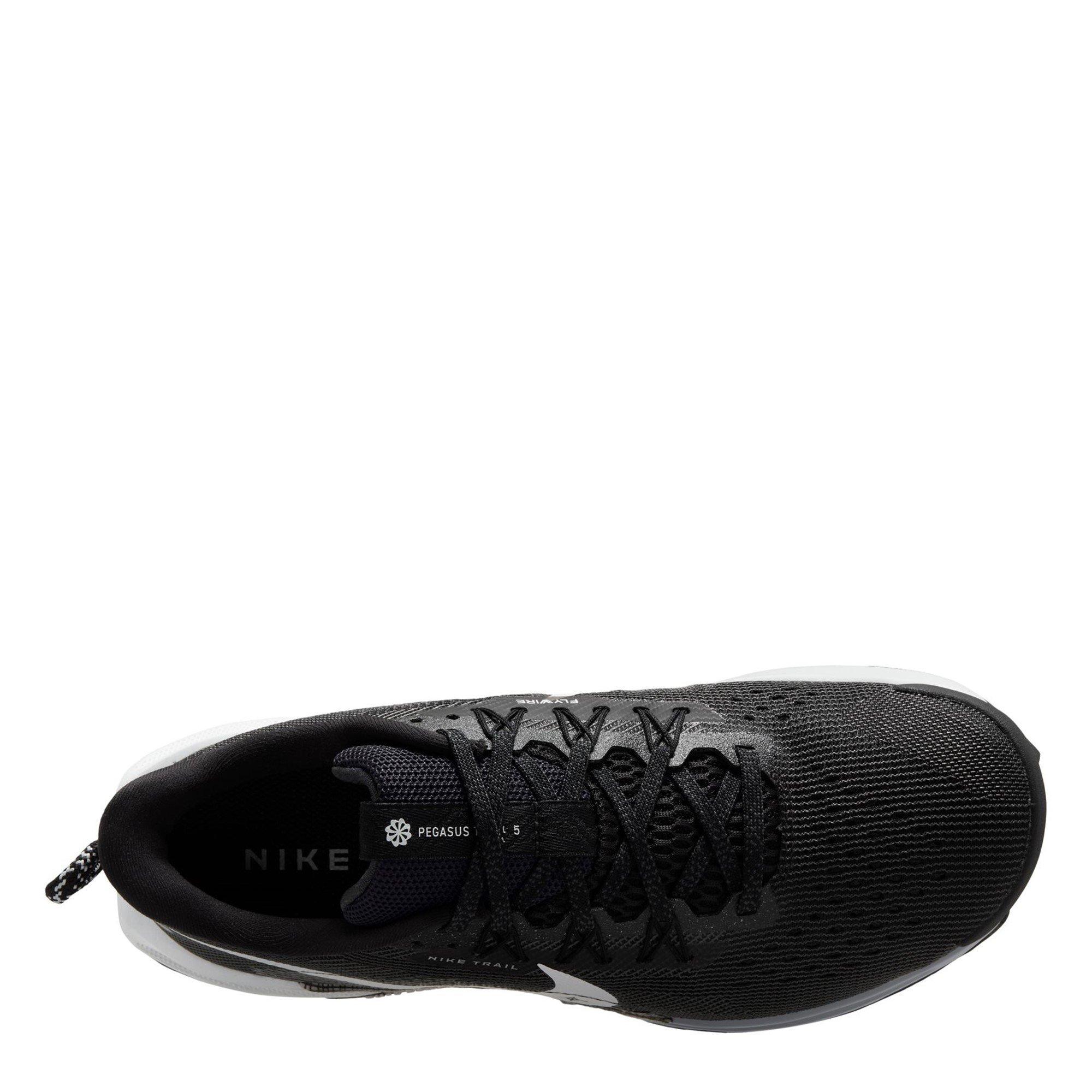 Zwart/Grijs - Nike - ReactX Pegasus Trail 5 Running Shoes Womens - 12