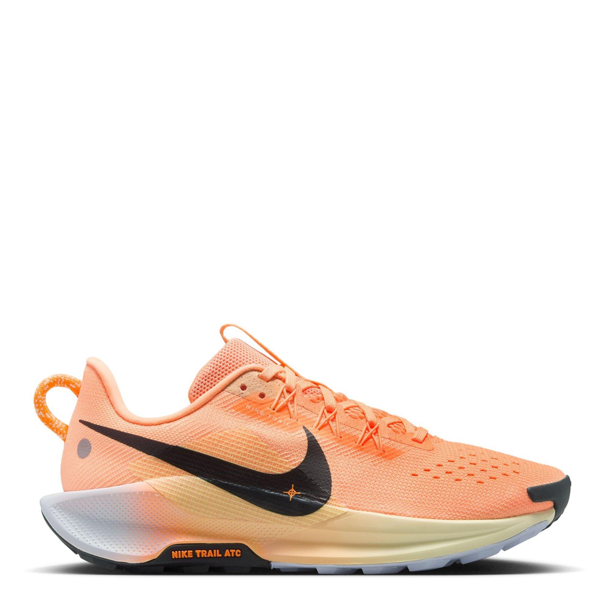 Nike Women's Reactx Pegasus Trail 5 Running Shoes - Orange Pulse - 8 (42.5)