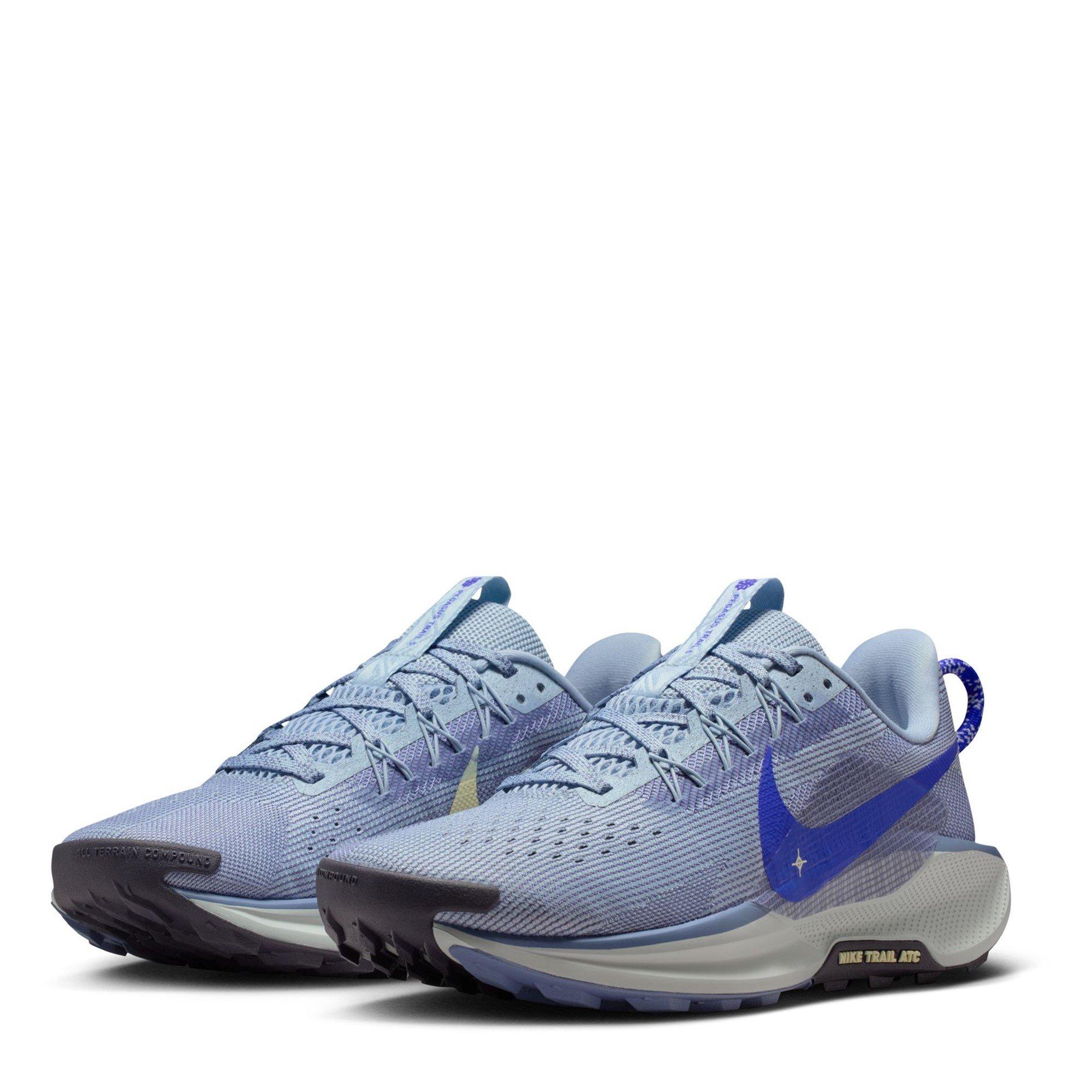 Armory Blue - Nike - ReactX Pegasus Trail 5 Running Shoes Womens - 4