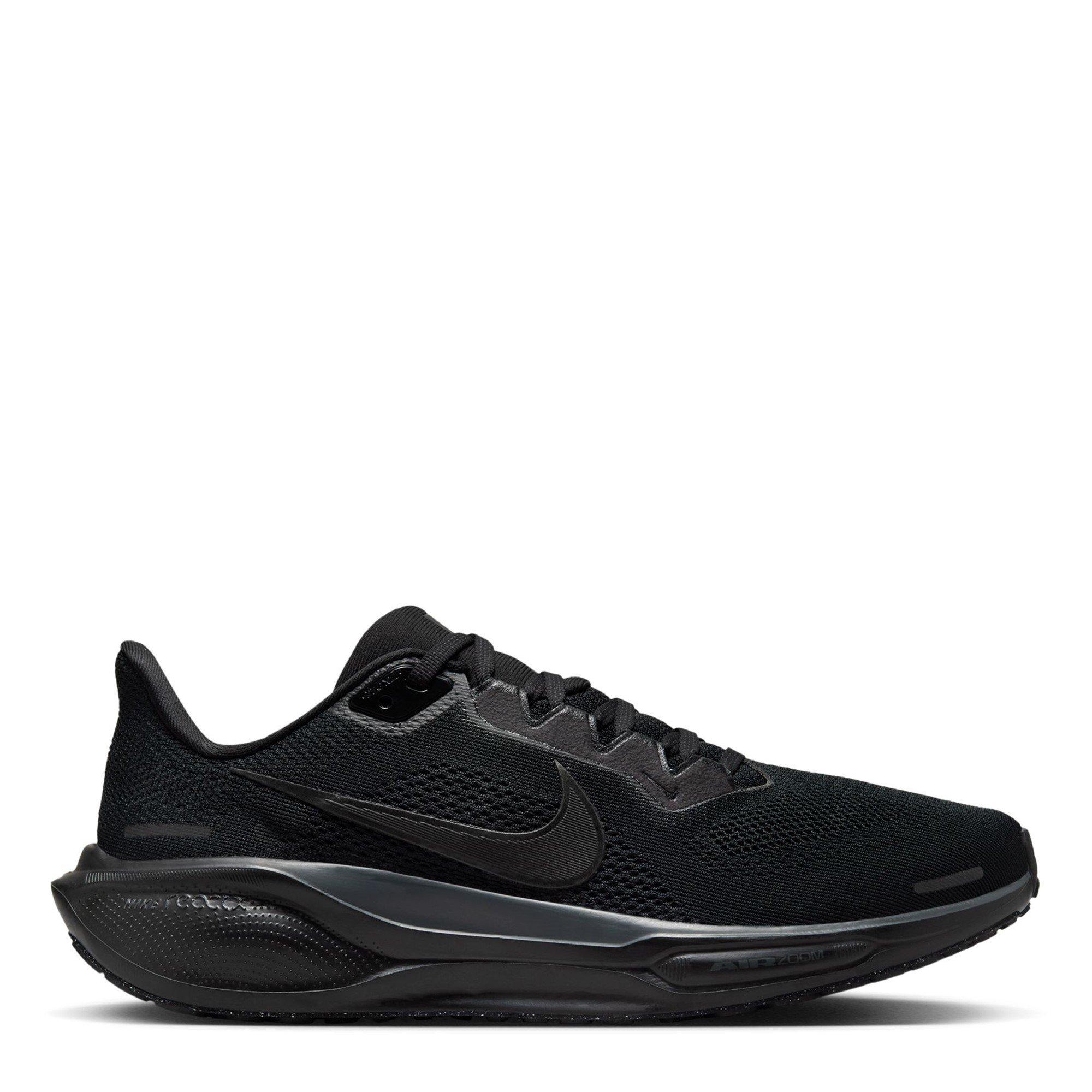 Nike Men's Pegasus 41 Road Running Shoes - Black/Black - 12 (47.5)